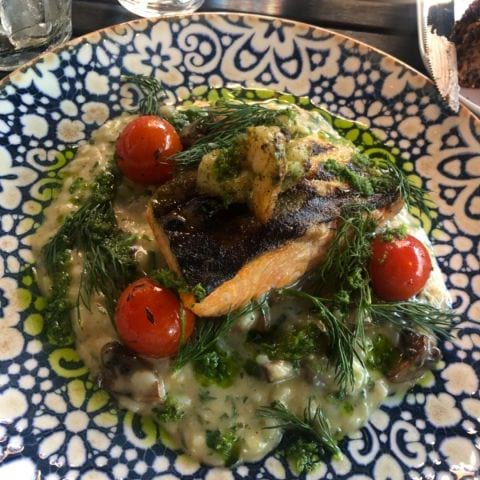 Risotto med röding  – Photo from Restaurang Marco's by Annelie V.