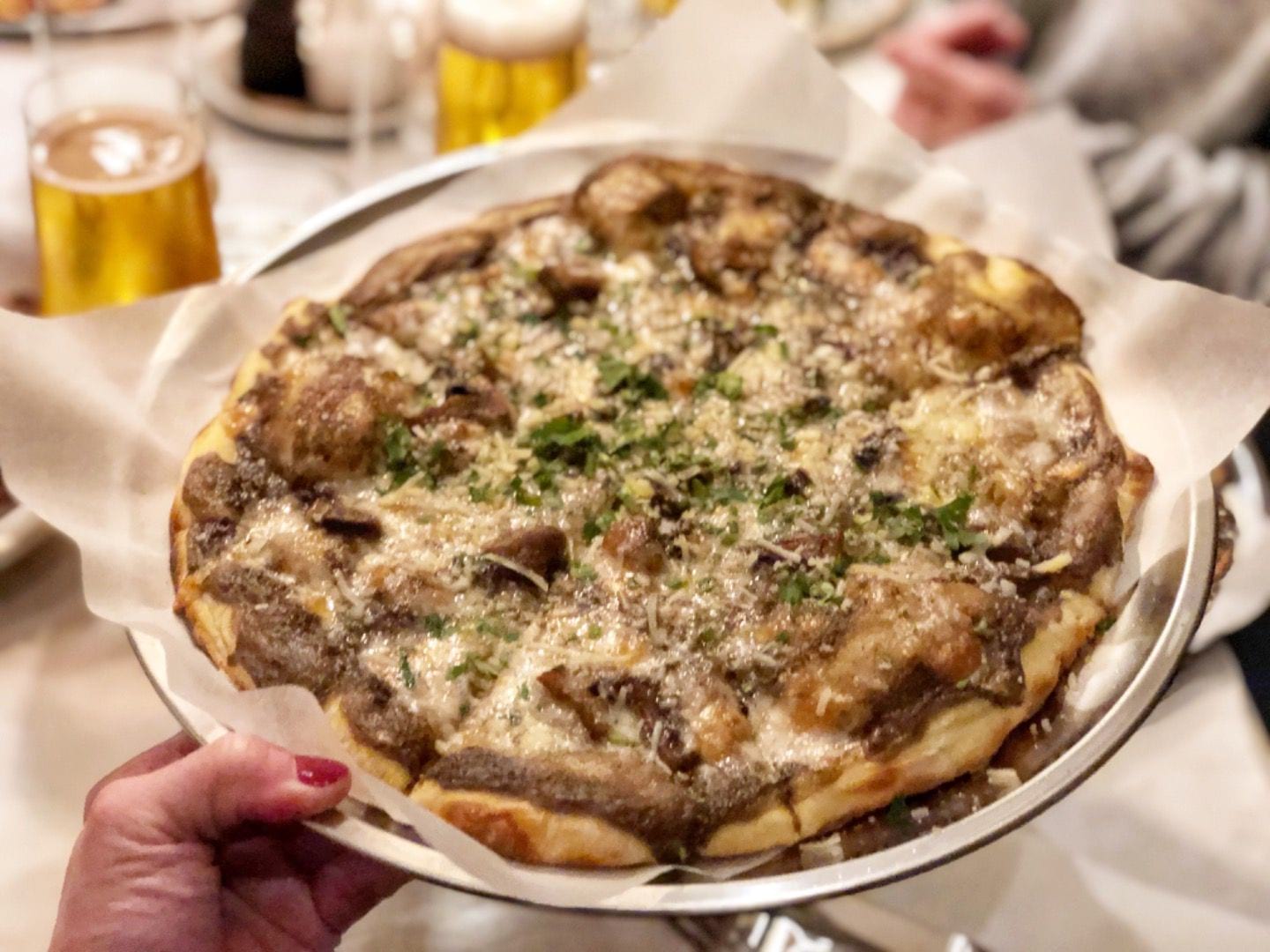 Tryffelpizza  – Bild från Restaurang Marco's av Annelie V. (2019-11-14)