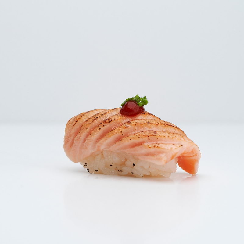 Halstrad lax  – Bild från Saya Sushi Hötorget av Saya S. (2020-03-04)