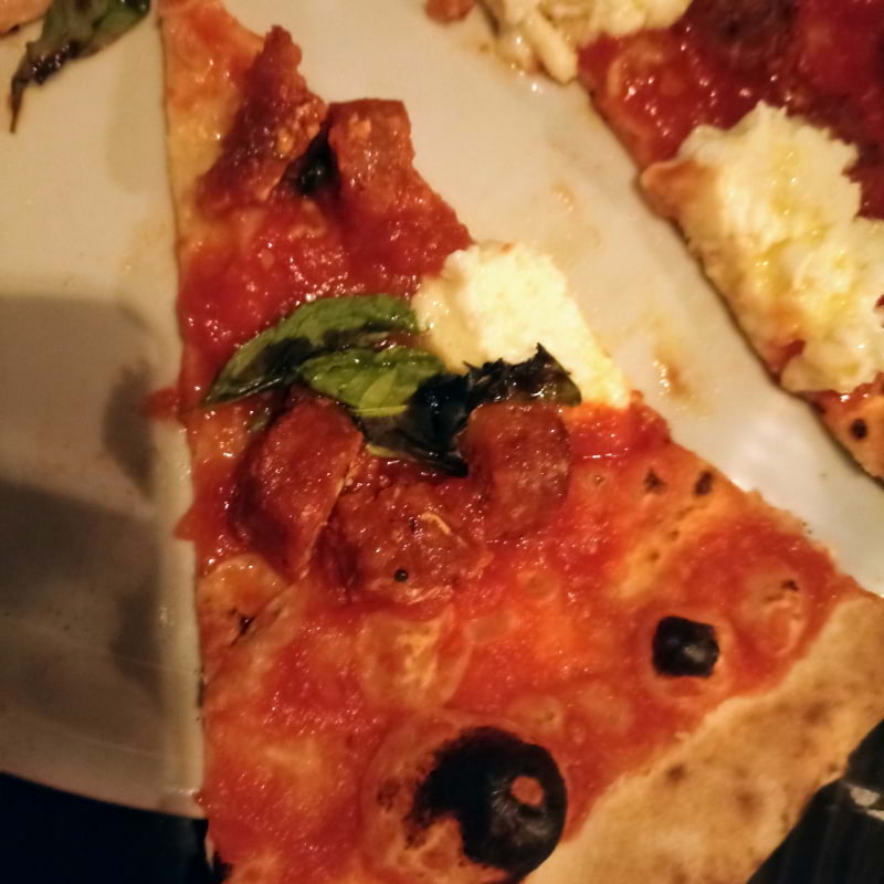 Chorizo pizza – Bild från Savoj Pizza av Katarina D.