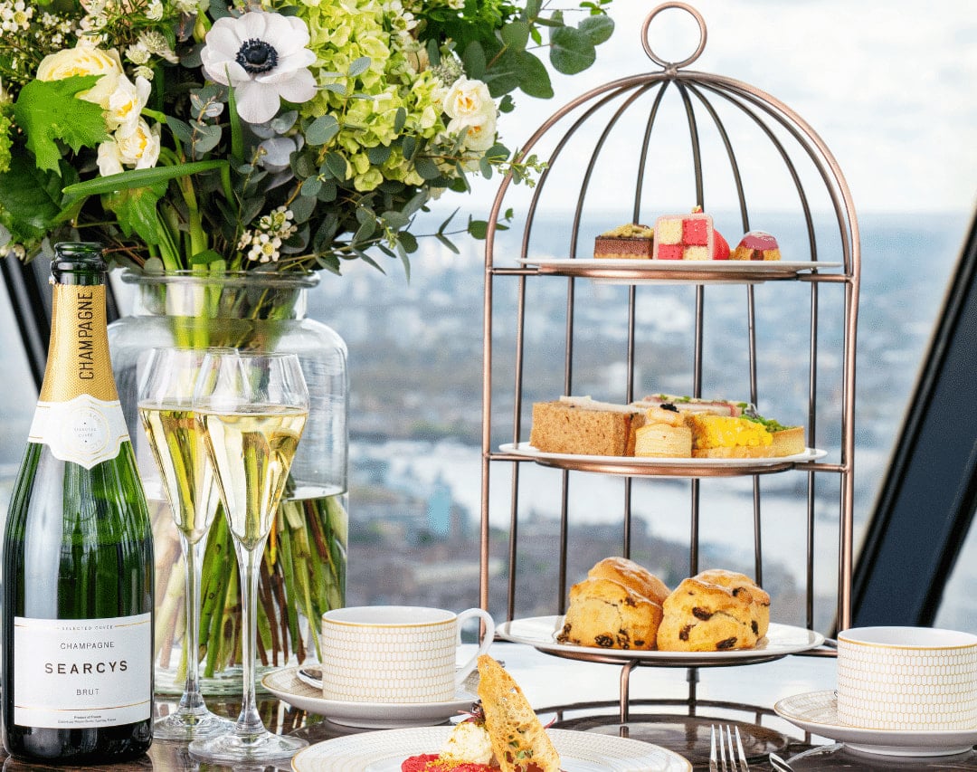 Searcys at The Gherkin – Afternoon tea