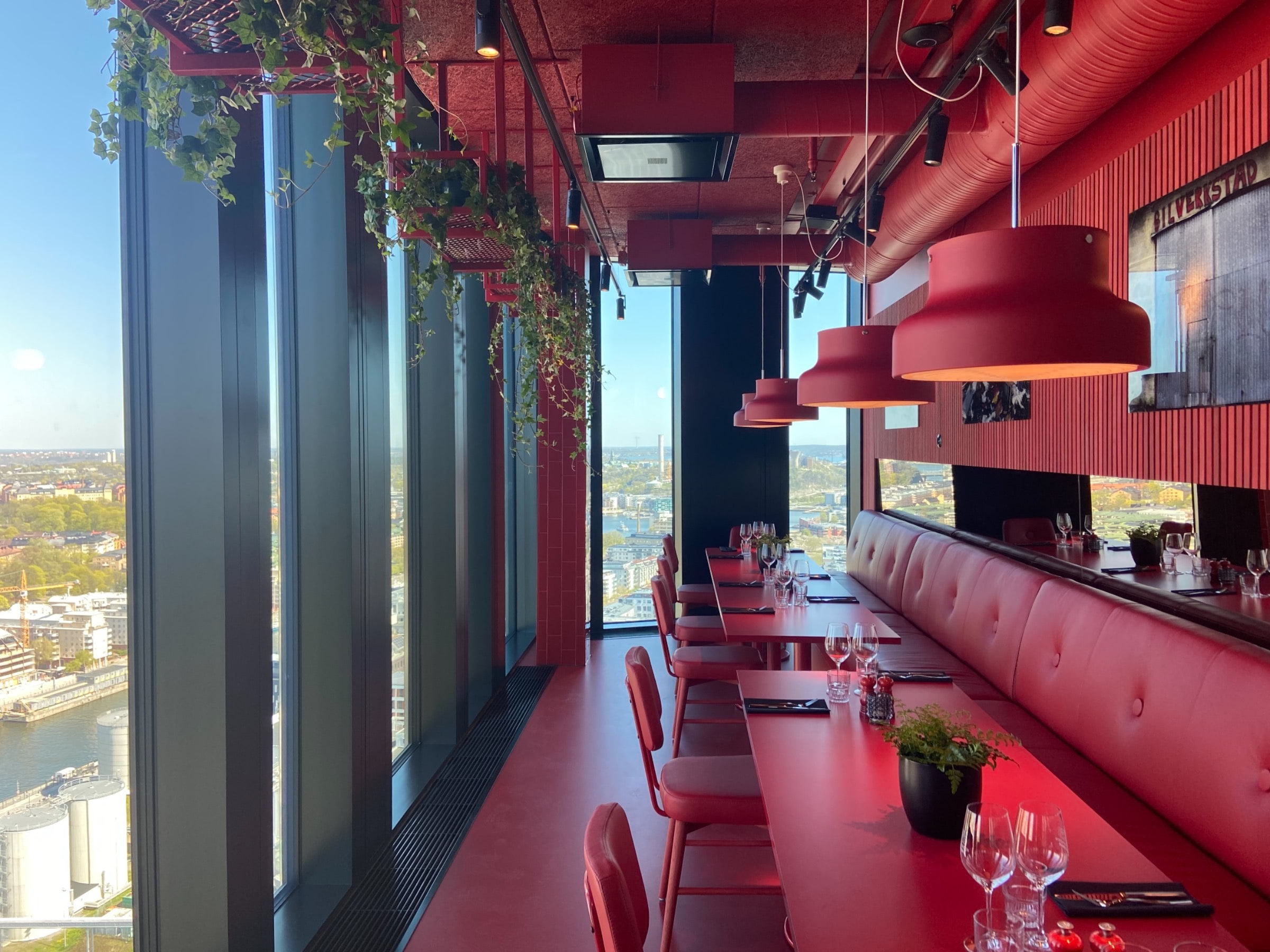Red Room - Chambre séparée – Bild från Sjöstaden Skybar av Fredrik J. (2021-05-12)