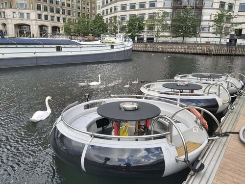 Canary Wharf: GoBoat launches Wood Wharf branch of its boat hire