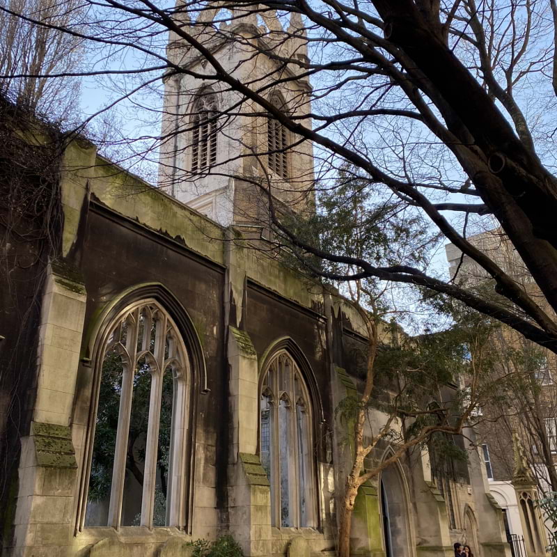 Photo from St Dunstan in the East Church Garden by Tamsin S. (12/11/2022)