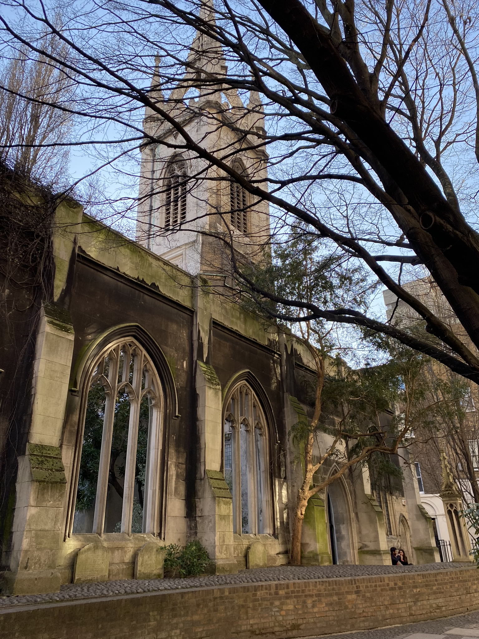 Photo from St Dunstan in the East Church Garden by Tamsin S. (12/11/2022)