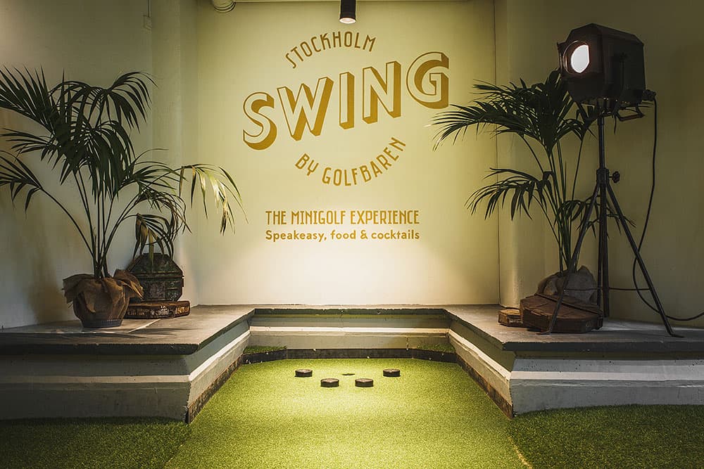 Swing by Golfbaren – Minigolfbanor