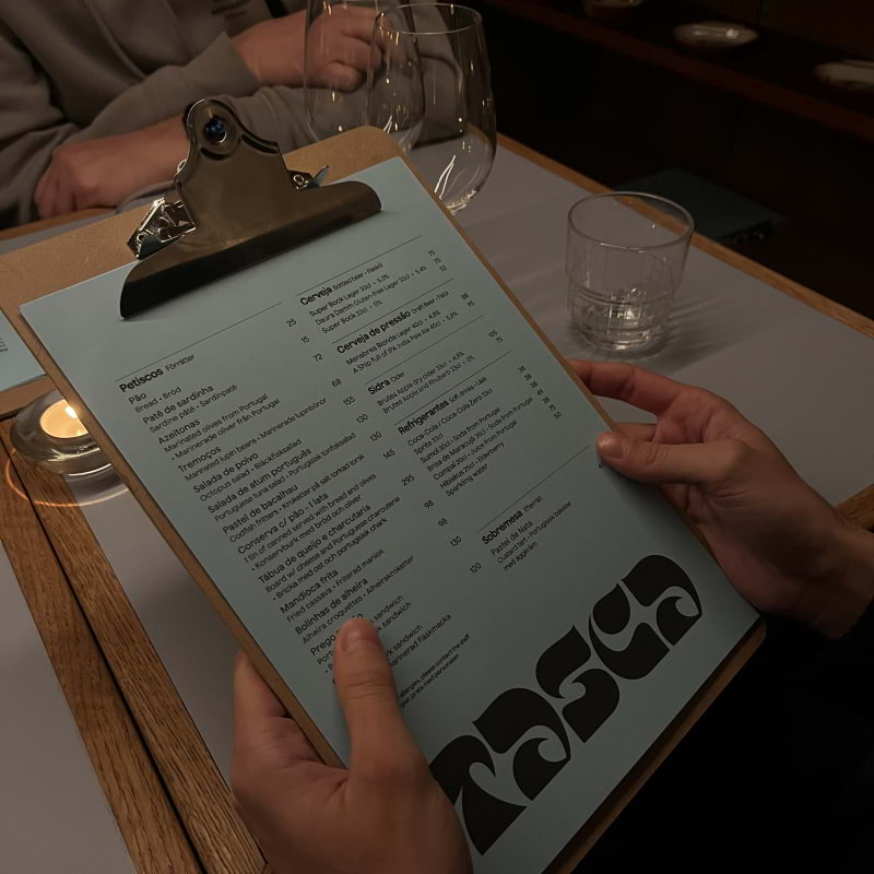 Menu of Tasca – Photo from Acaza by Edvinas J. (07/12/2025)