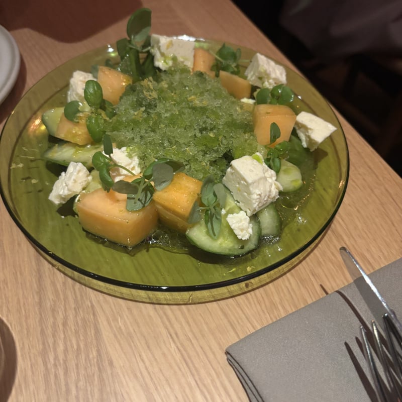 Fr&auml;sch sallad med melon, gurka, fetaost bland annat &ndash; Billede fra Amalia af Mimmi&nbsp;G. (28.10.2026)