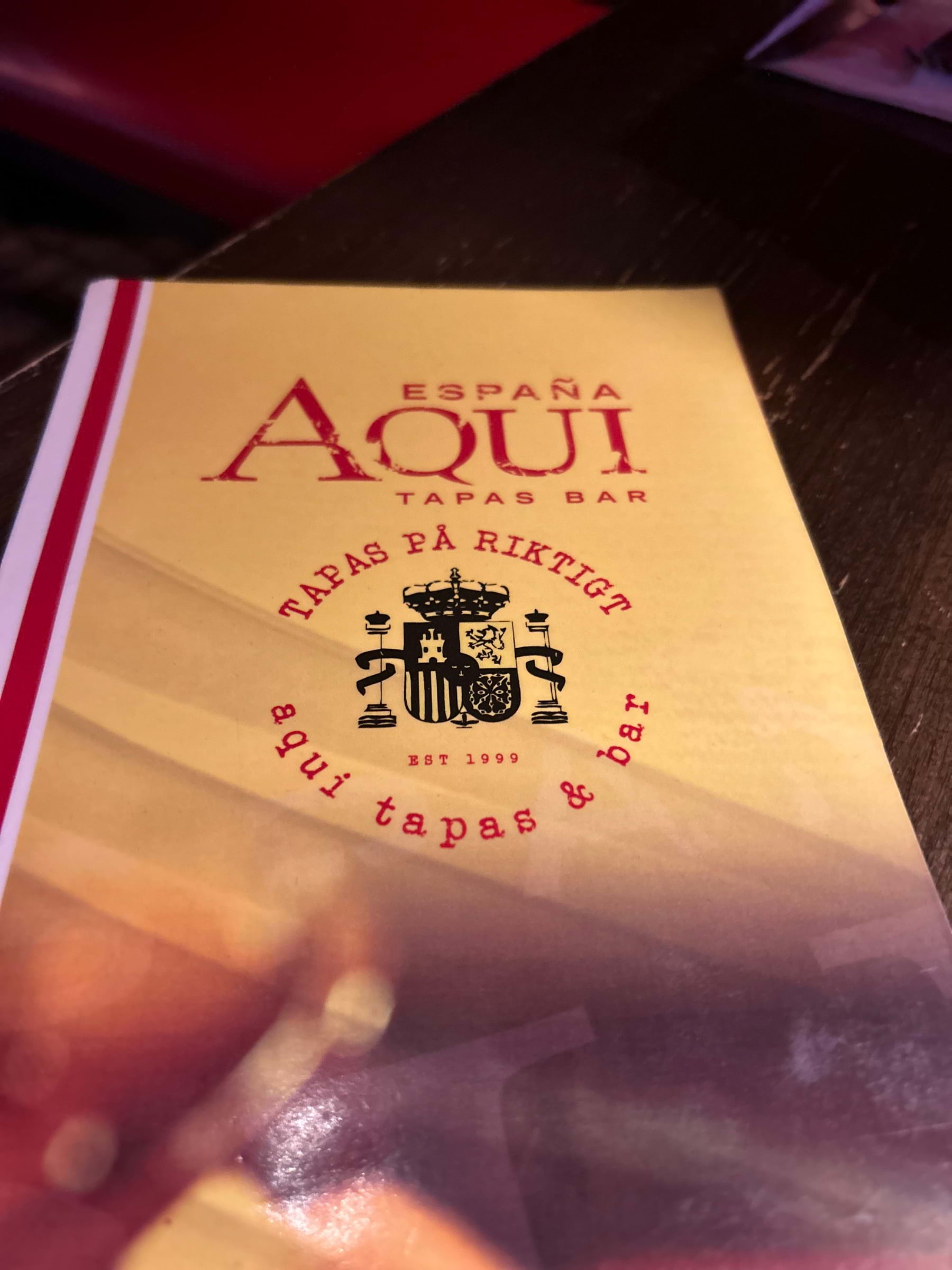 Menyn – Photo from Aqui Tapas & Bar by Angela F. (03/08/2024)