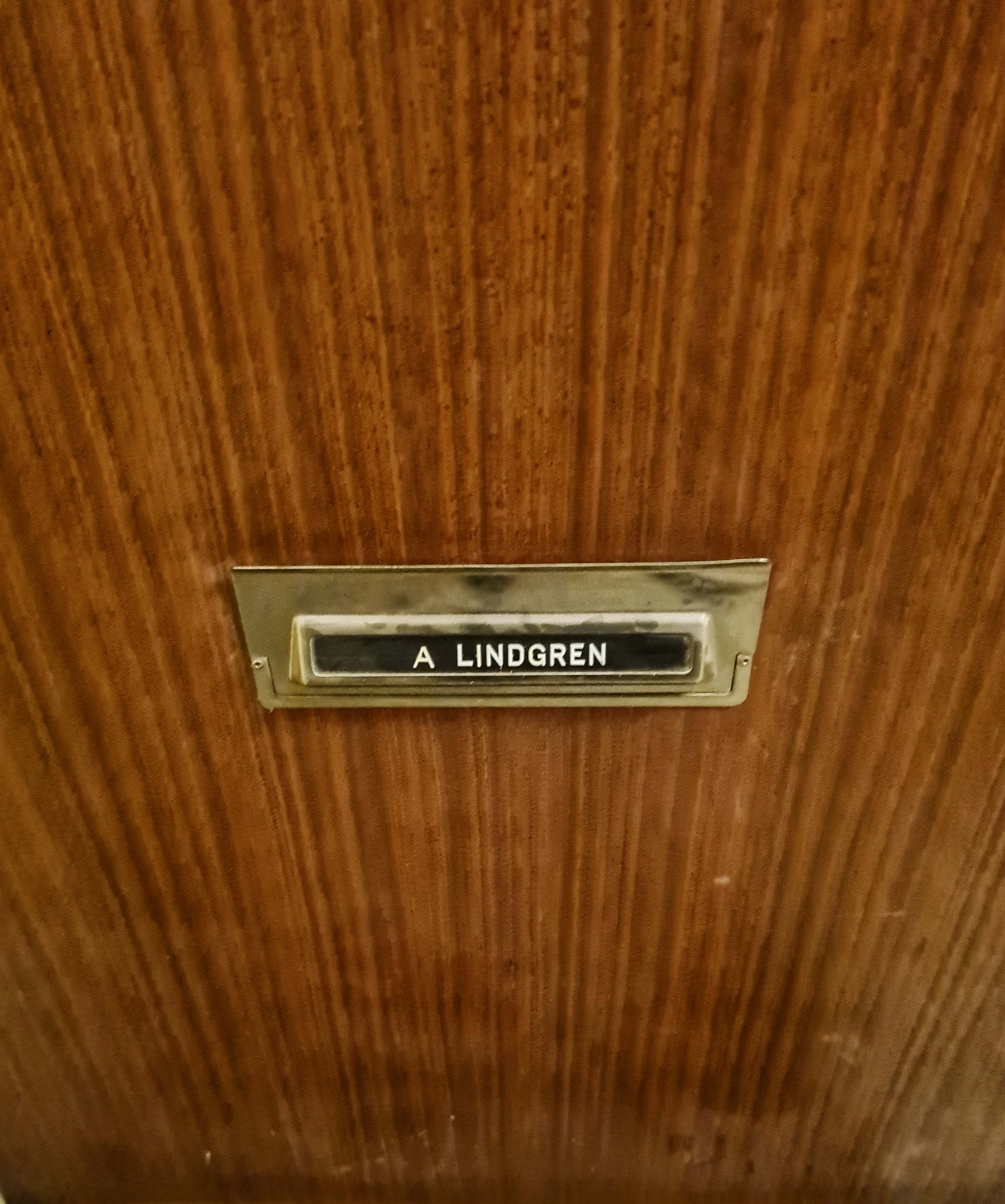 Ytterdörren  – Bild från Astrid Lindgrens hem av Cecilia S. (2024-01-15)