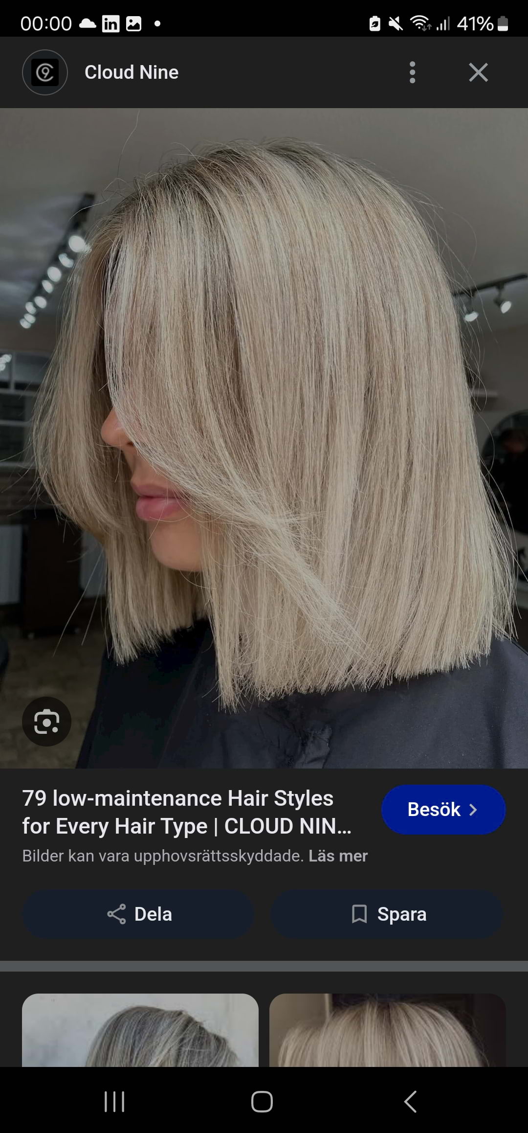 Bild från Balayage Stockholm av Weronika J. (2025-01-16)