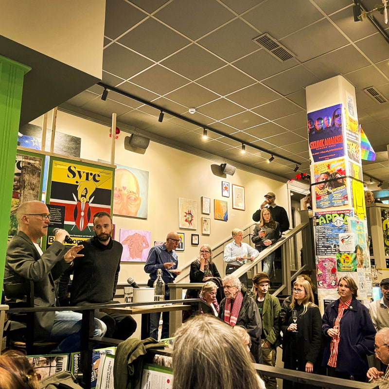 Samhällsdebatt på Bacchi Syre – Photo from Bacchi Syre by Joakim J. (12/05/2025)