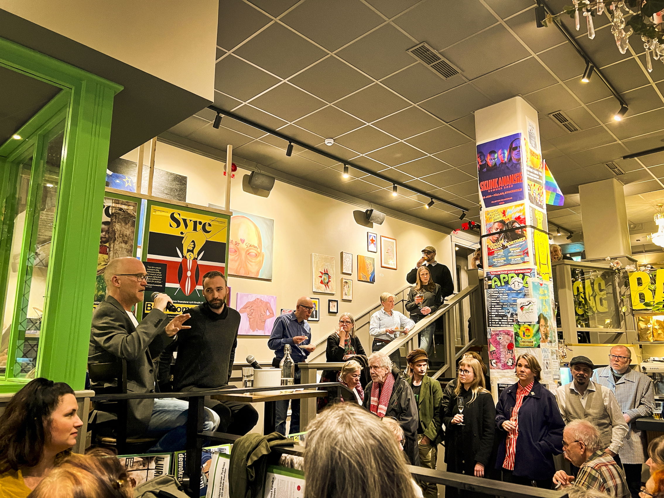 Samhällsdebatt på Bacchi Syre – Bild från Bacchi Syre av Joakim J. (2025-05-12)