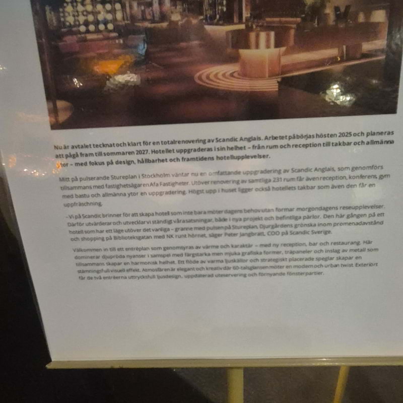 Renovering av Anglais – Bild från Bar Anglais & Restaurant av Clemens N. (2025-10-30)