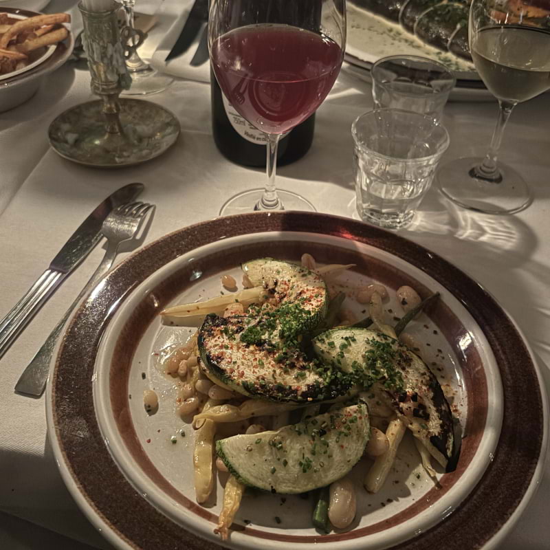 Huvudrätt med zucchini och bönor – Photo from Bambi by Lisa M. (31/08/2025)
