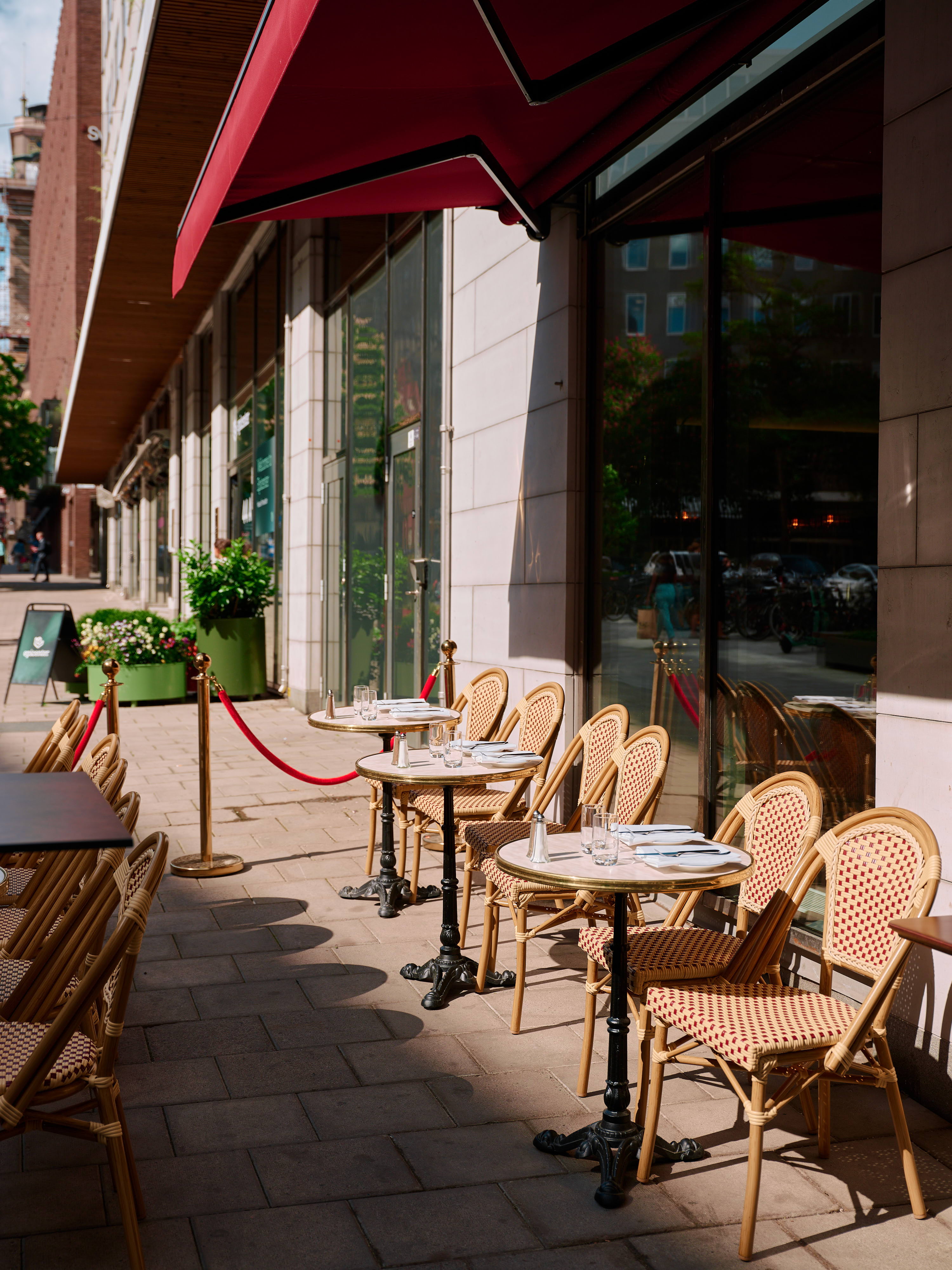 Bistro Tartine – Uteserveringar i city och Norrmalm