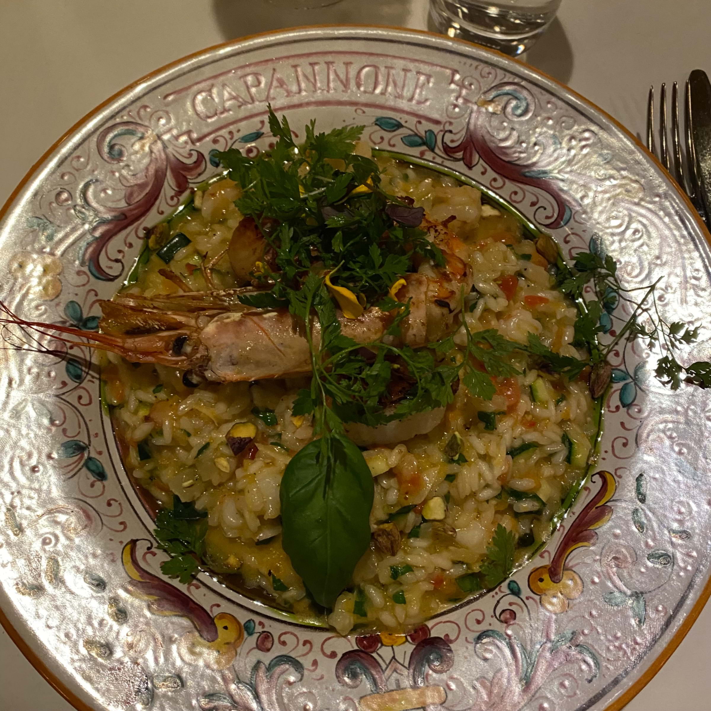 Risotto med skaldjur – Photo from Capannone by Peter B. (24/01/2024)