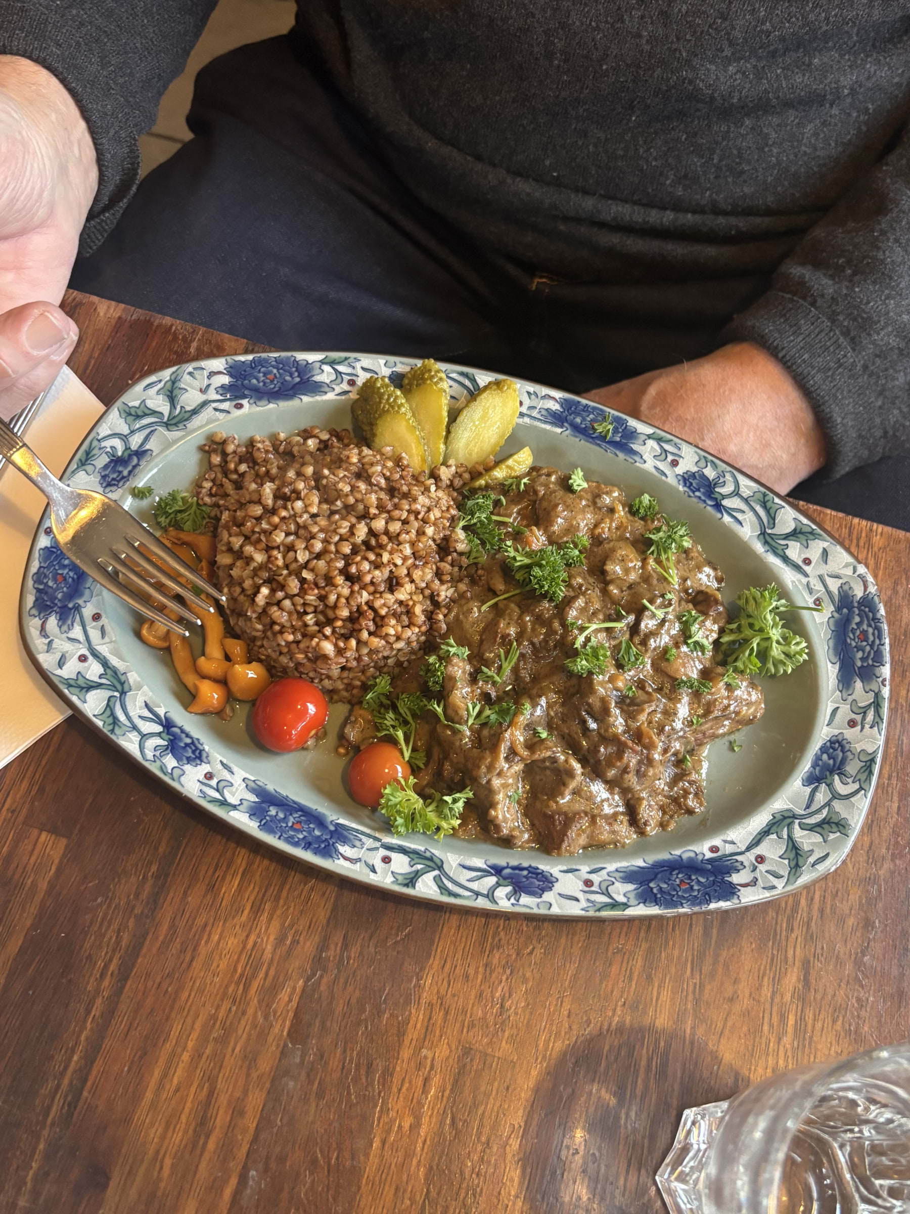 Biff stroganoff med bovete – Photo from Café Eurobar by Lisa M. (07/12/2025)