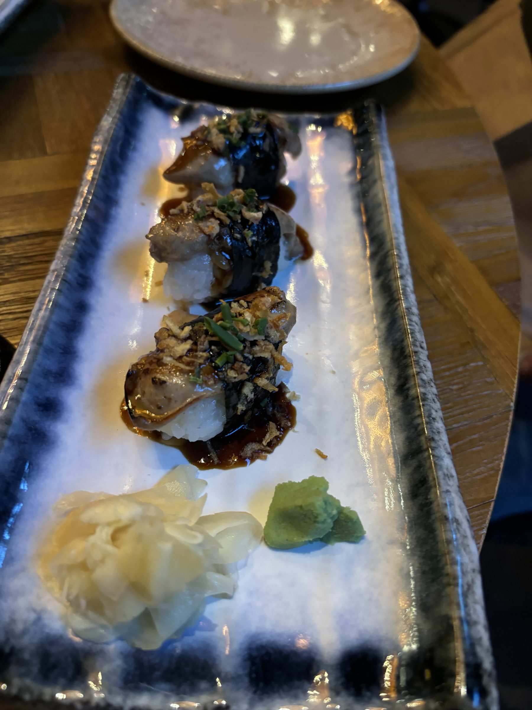 Wagu sushi – Photo from Copper Club Distillery & Asian Bistro by Mimmi B. (14/10/2024)