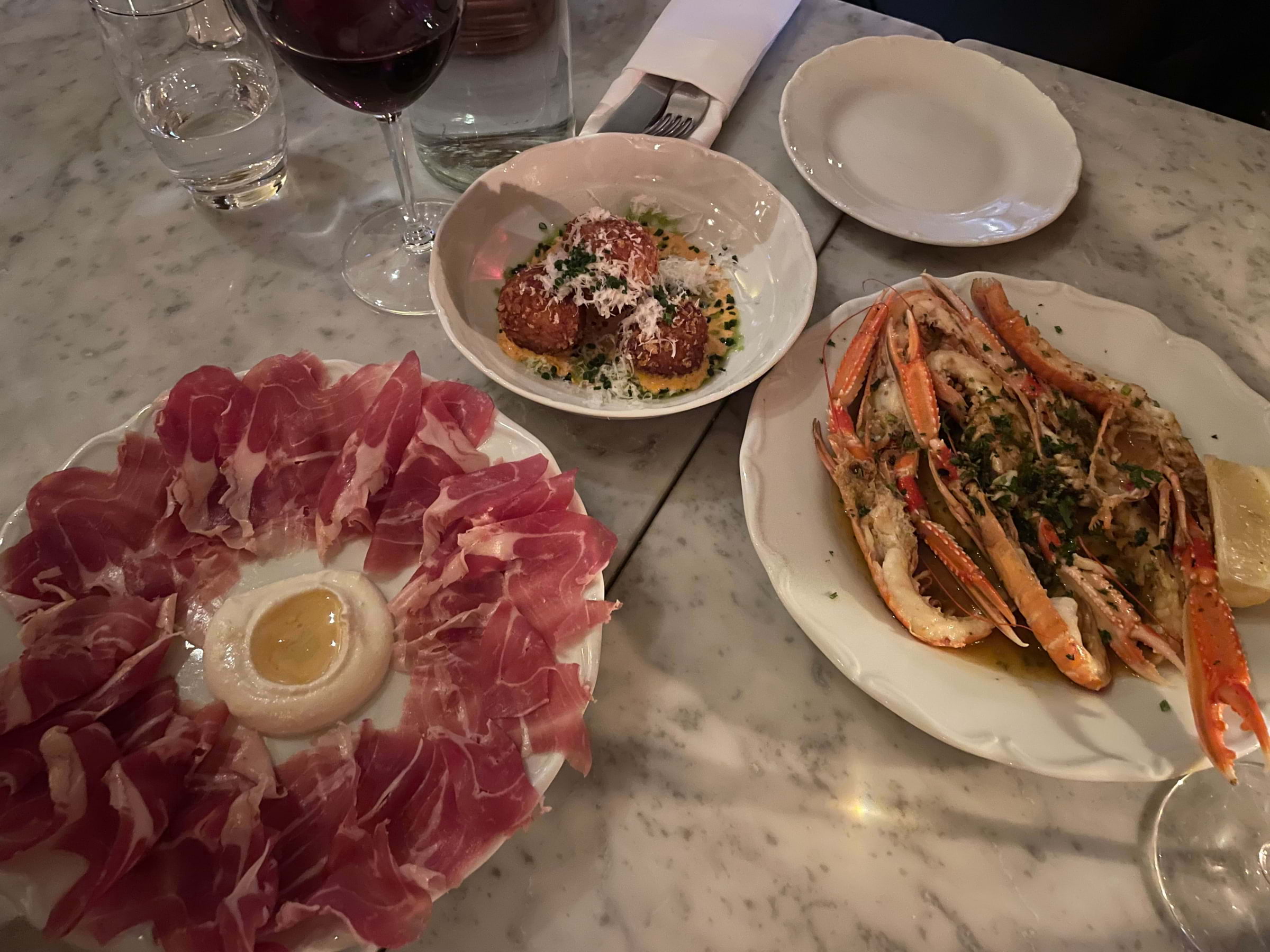 Havskräftor, coppa och arranchihi – Bild från Den gamle och havet av Hedda O. (2026-01-12)