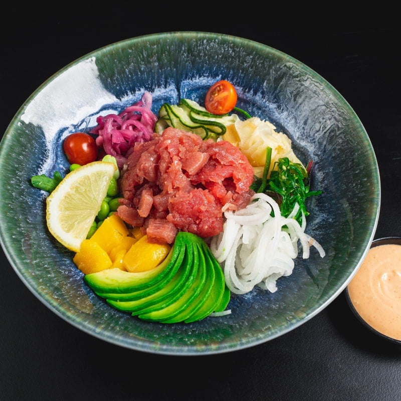 Poké Tonfisk – Photo from Dino Sushi & Poké by Temuulen G. (09/07/2023)