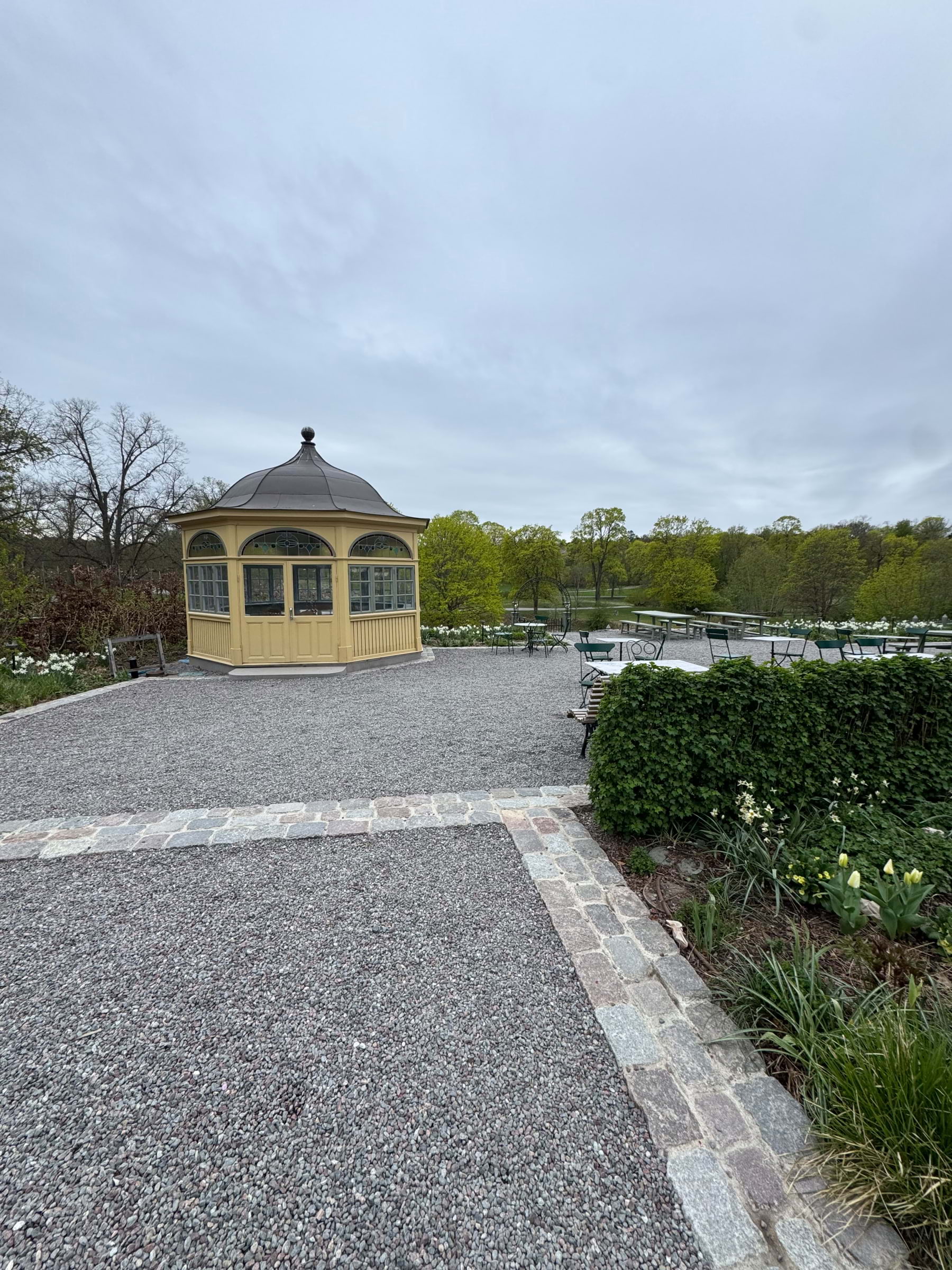 Bild från Djurgårdsbrunn av Julia H. (2026-05-03)