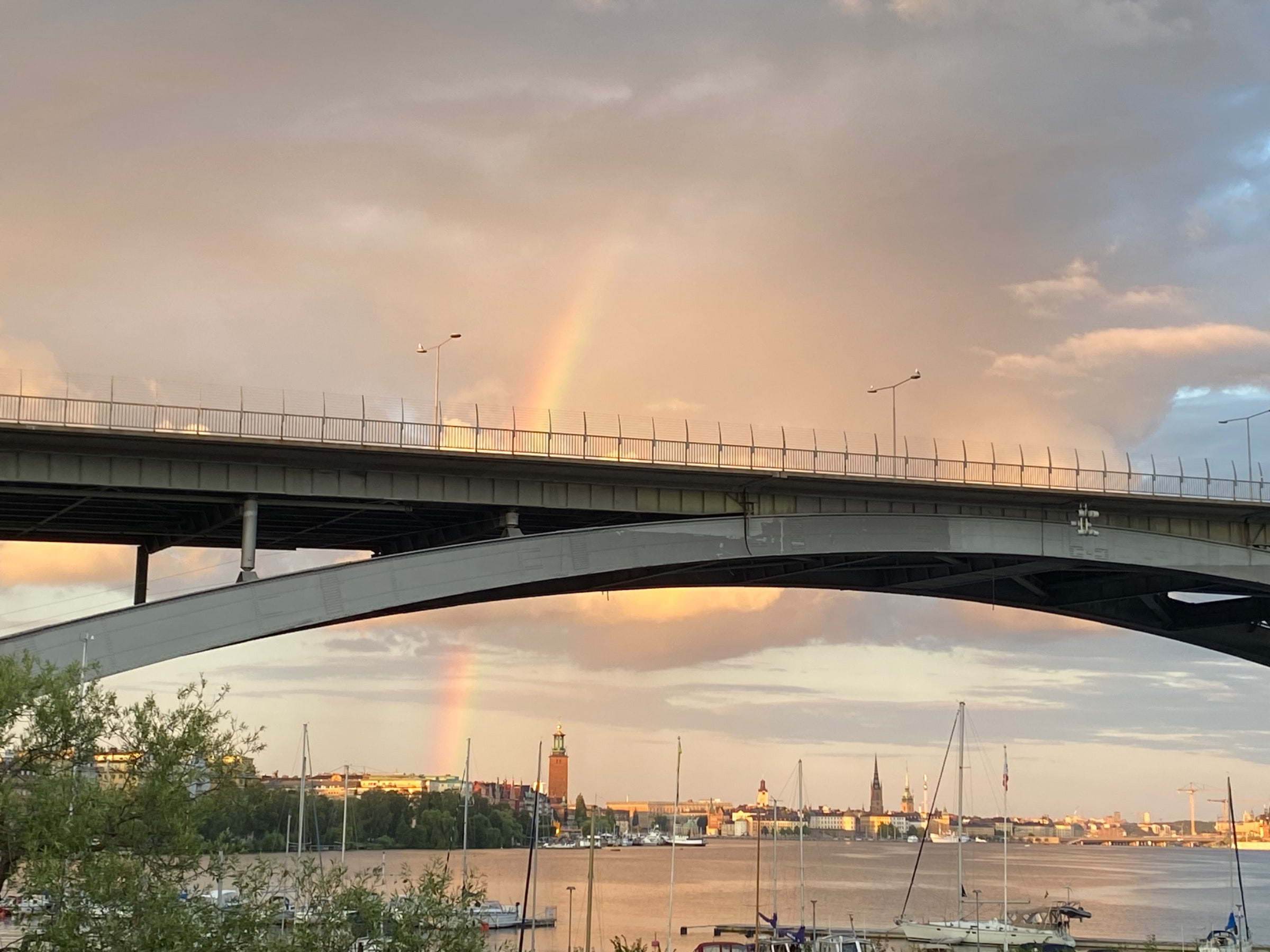 Utsikten alltsååå 🤩🌈❤️… Förstår ni nu varför!?!! – Bild från Eden av Anna L. (2024-08-01)