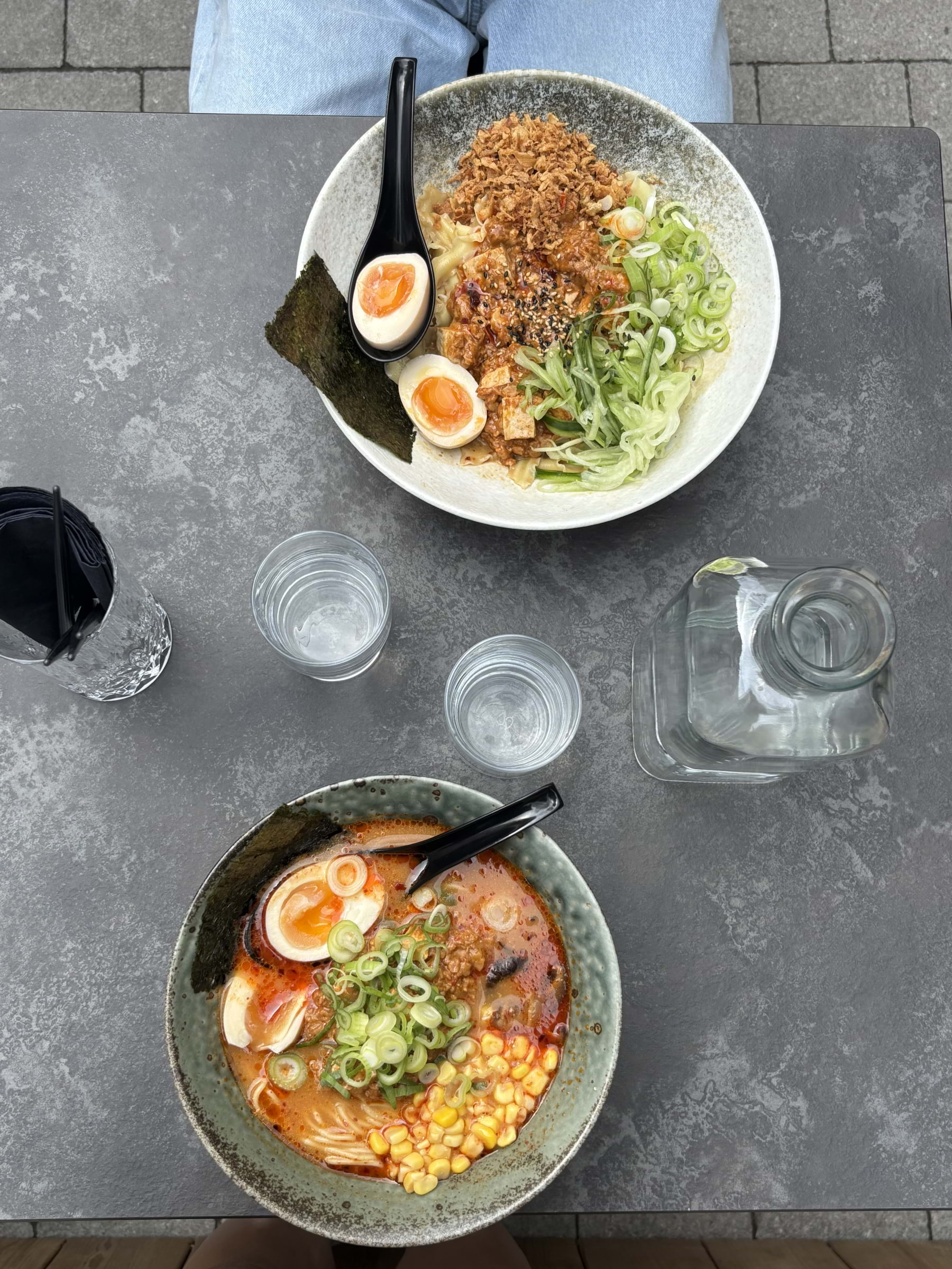 Miso + tantamen. – Photo from Enkai by Lisa M. (31/07/2025)