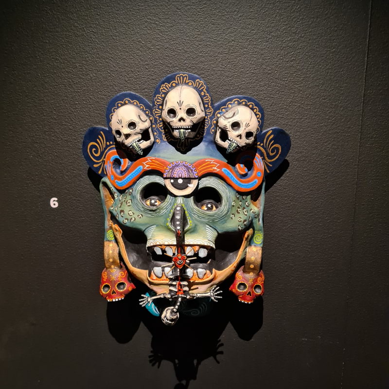 Den Aztekiske Guden över Krig och Majs - Död och Liv. – Photo from Etnografiska museet by Robert L. (25/10/2023)