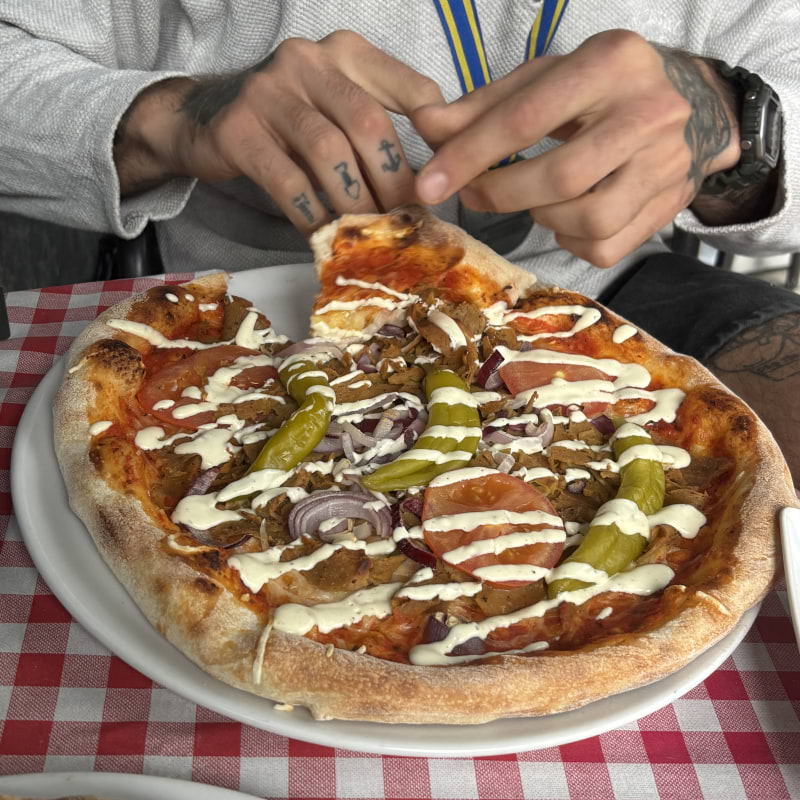 Vegansk kebabpizza – Photo from Feca Pizza al Taglio & Pasta Bar by Lisa M. (30/05/2026)