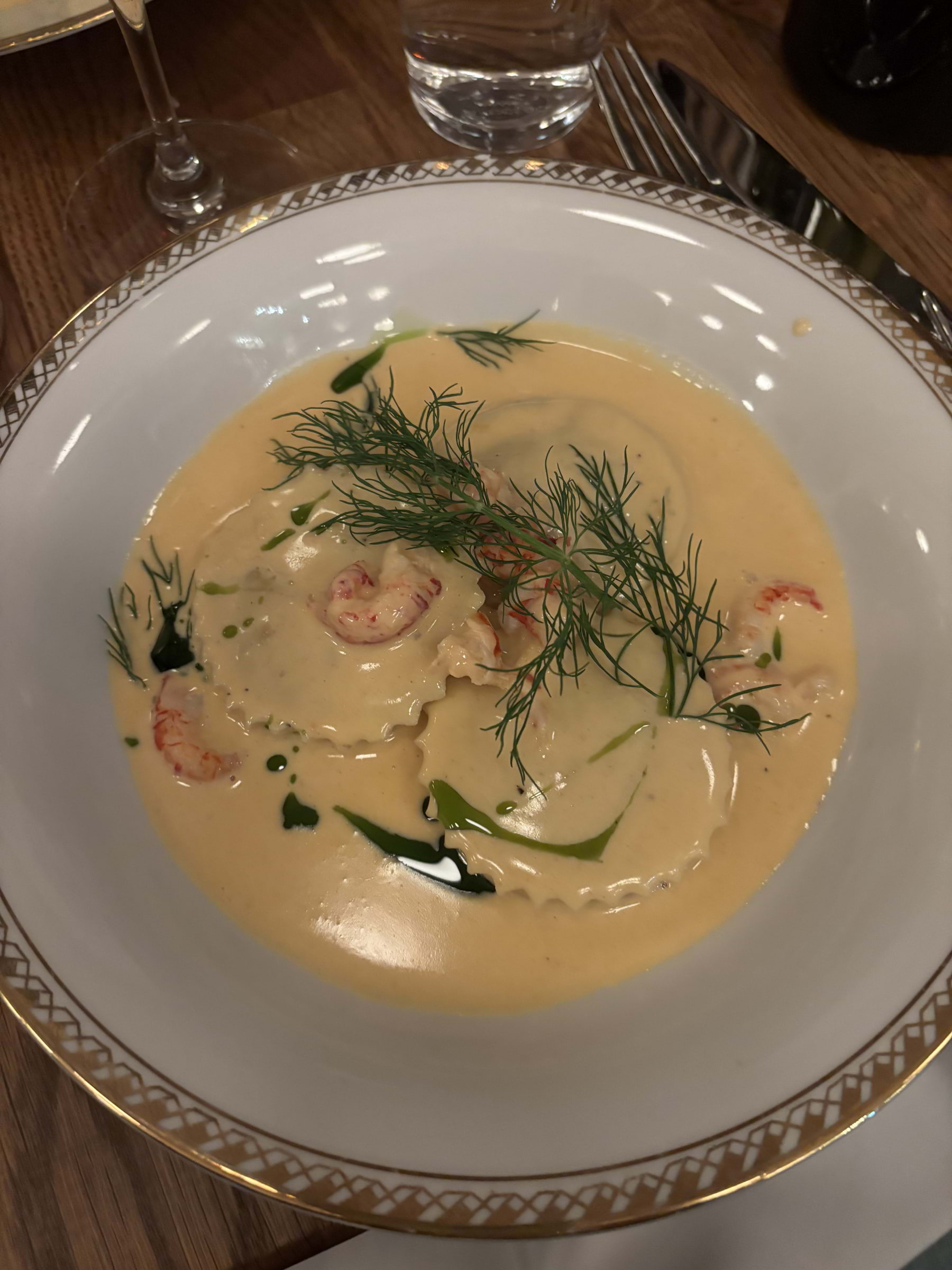 Kräftravioli – Photo from Flor Matbar by Sofie L. (02/09/2025)