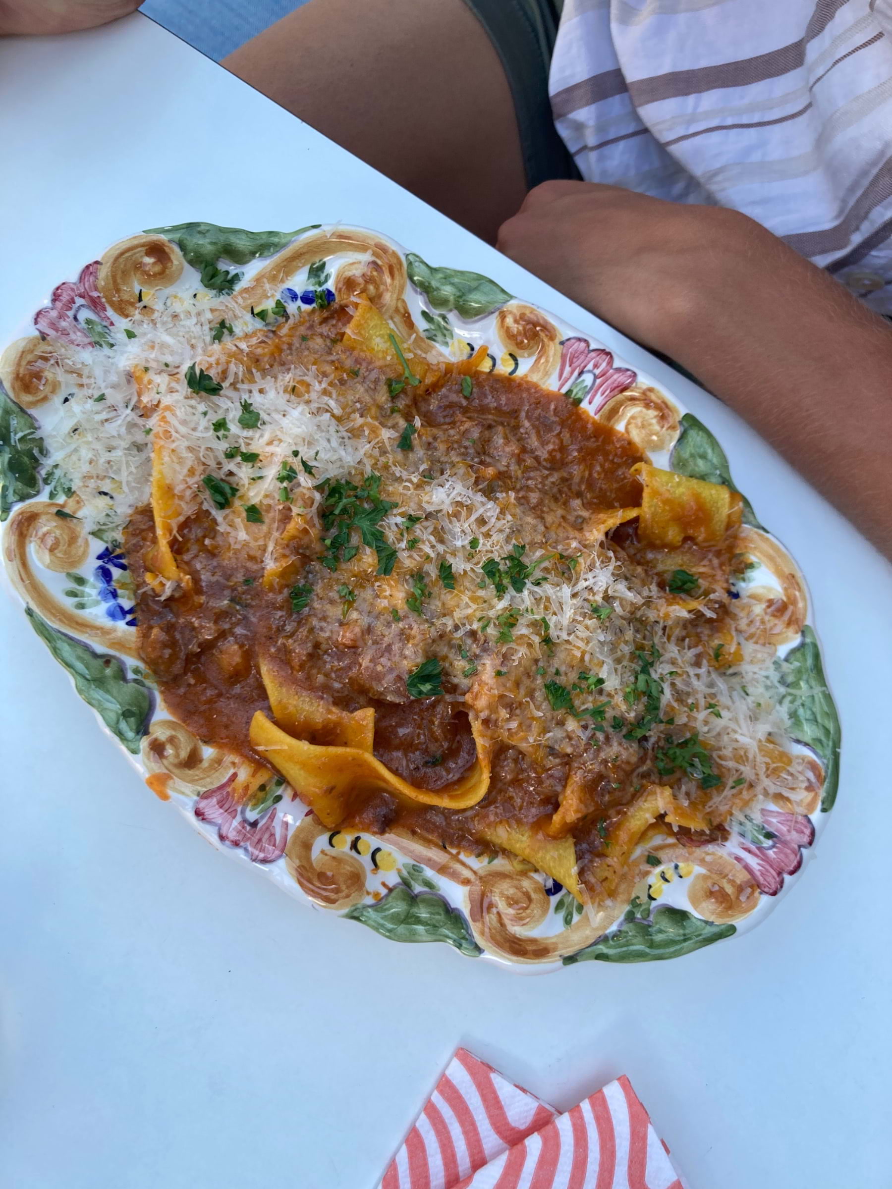 Ragu med parpadelle  – Photo from Florentine by Anna T. (21/08/2023)