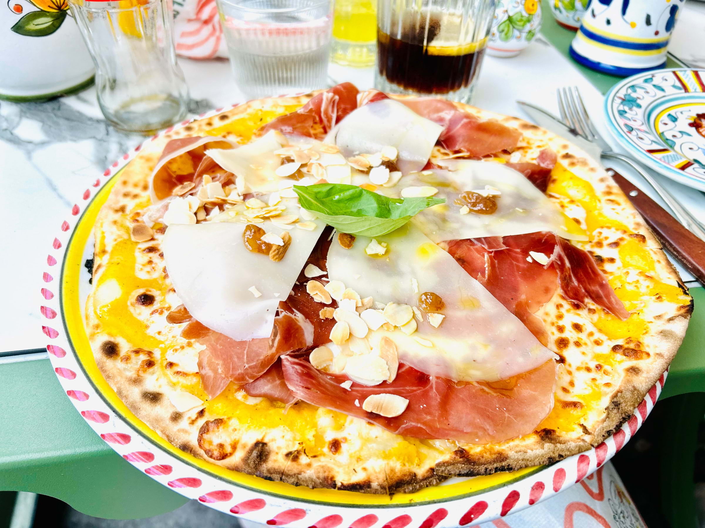 Fantastiskt god glutenfri pizza – Bild från Florentine av Lina S. (2025-03-30)