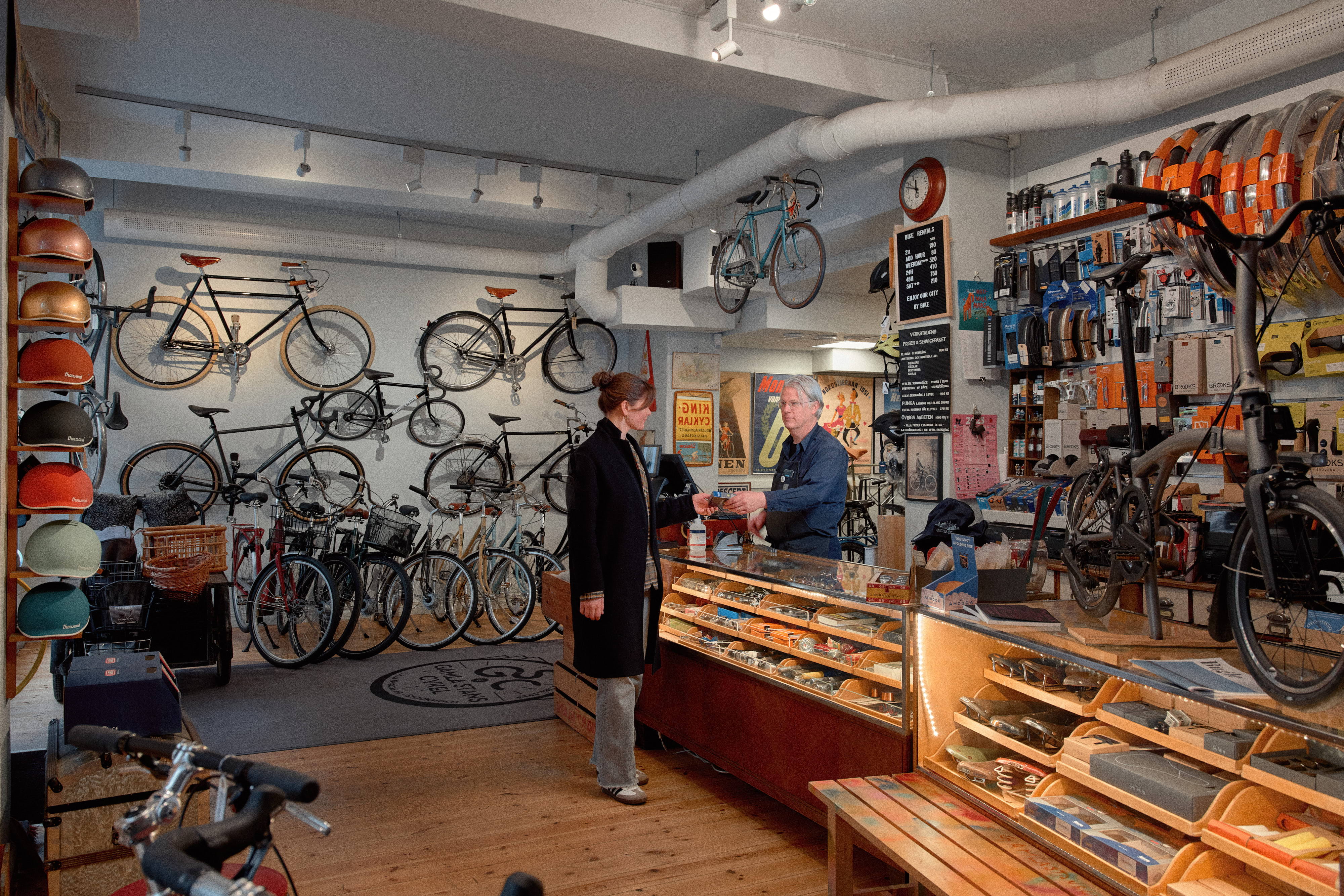 Gamla Stans Cykel – Cyklar