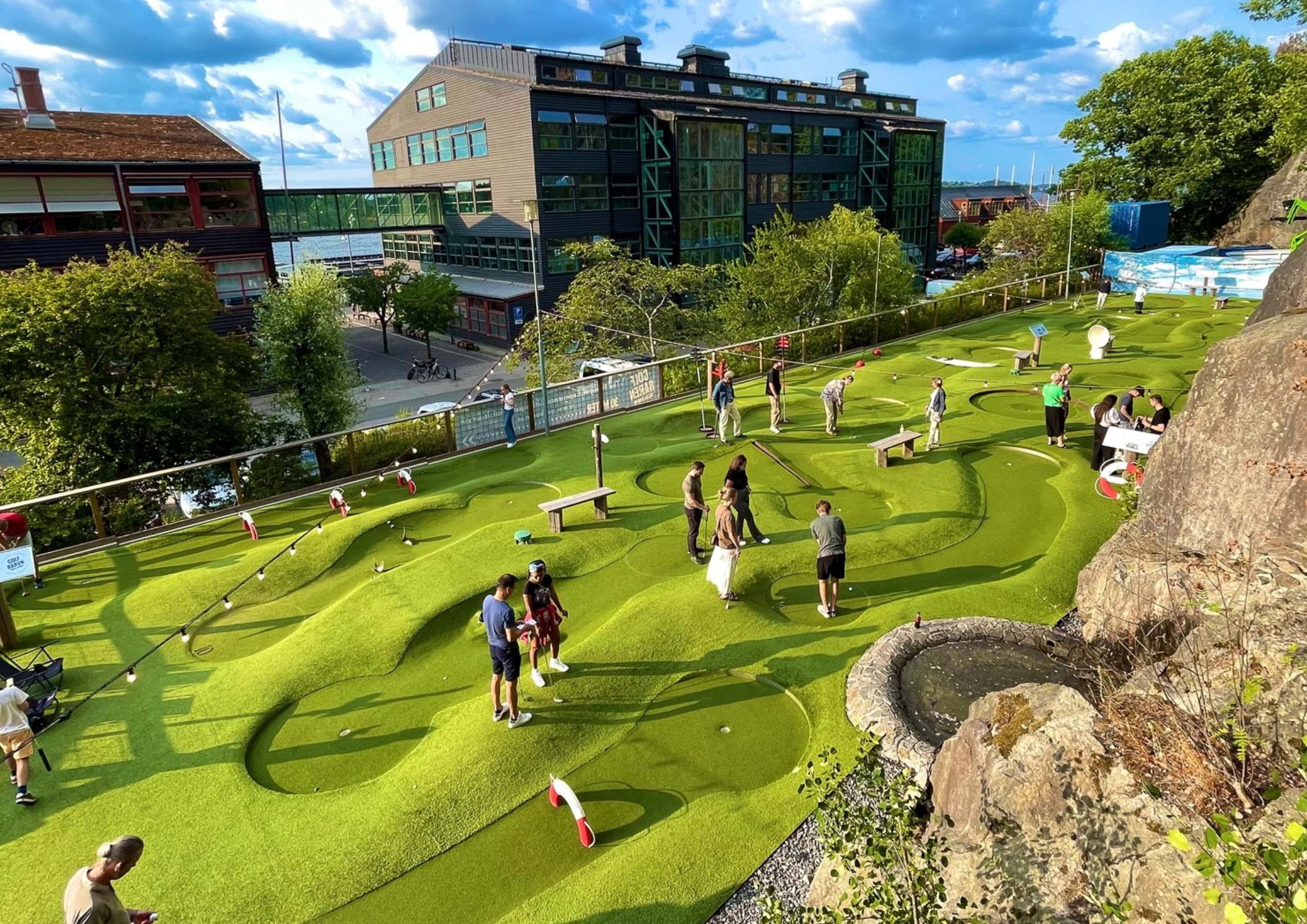 Golfbaren Nacka strand – Sommaraktiviteter