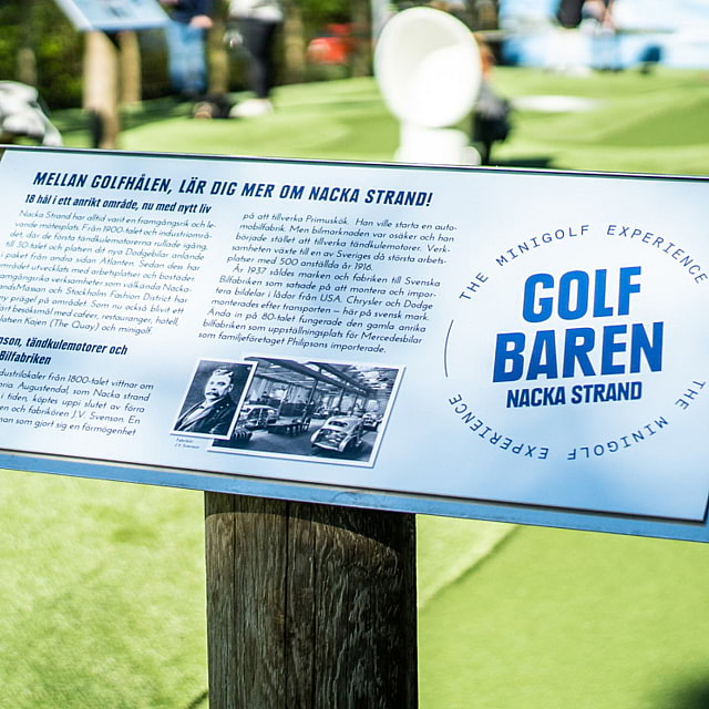 Golfbaren Nacka strand