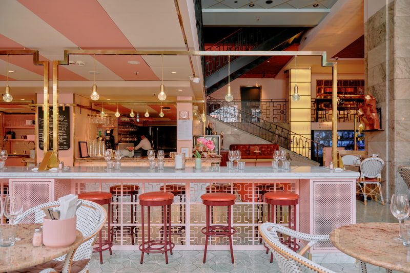 Omslagsbild till listan Najs caféer av Joel A.