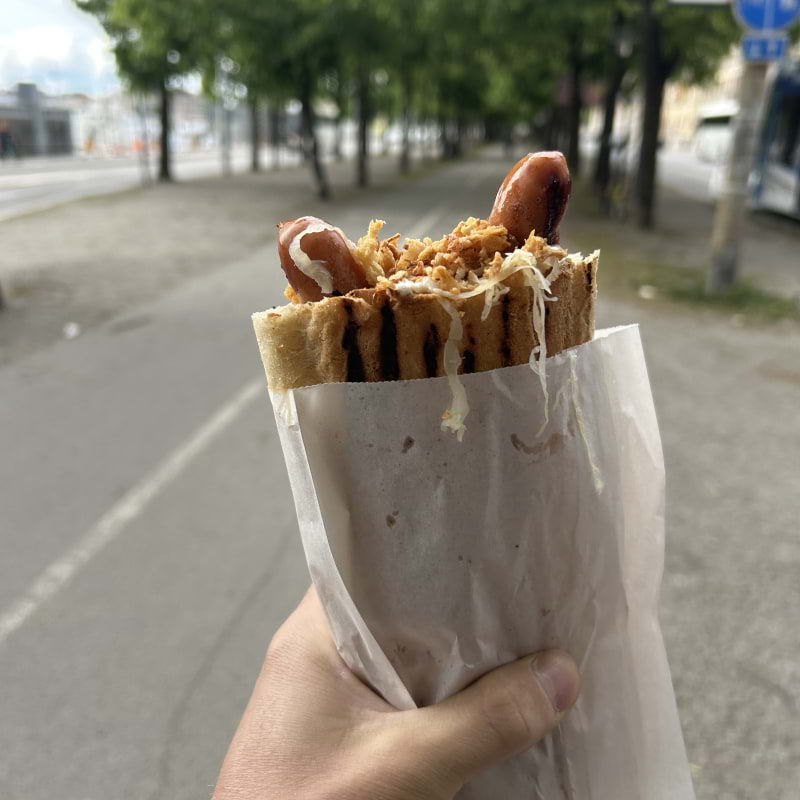 Dubbel Stockholmare – Bild från Gretes Korvbar av Marcus S. (2025-06-11)
