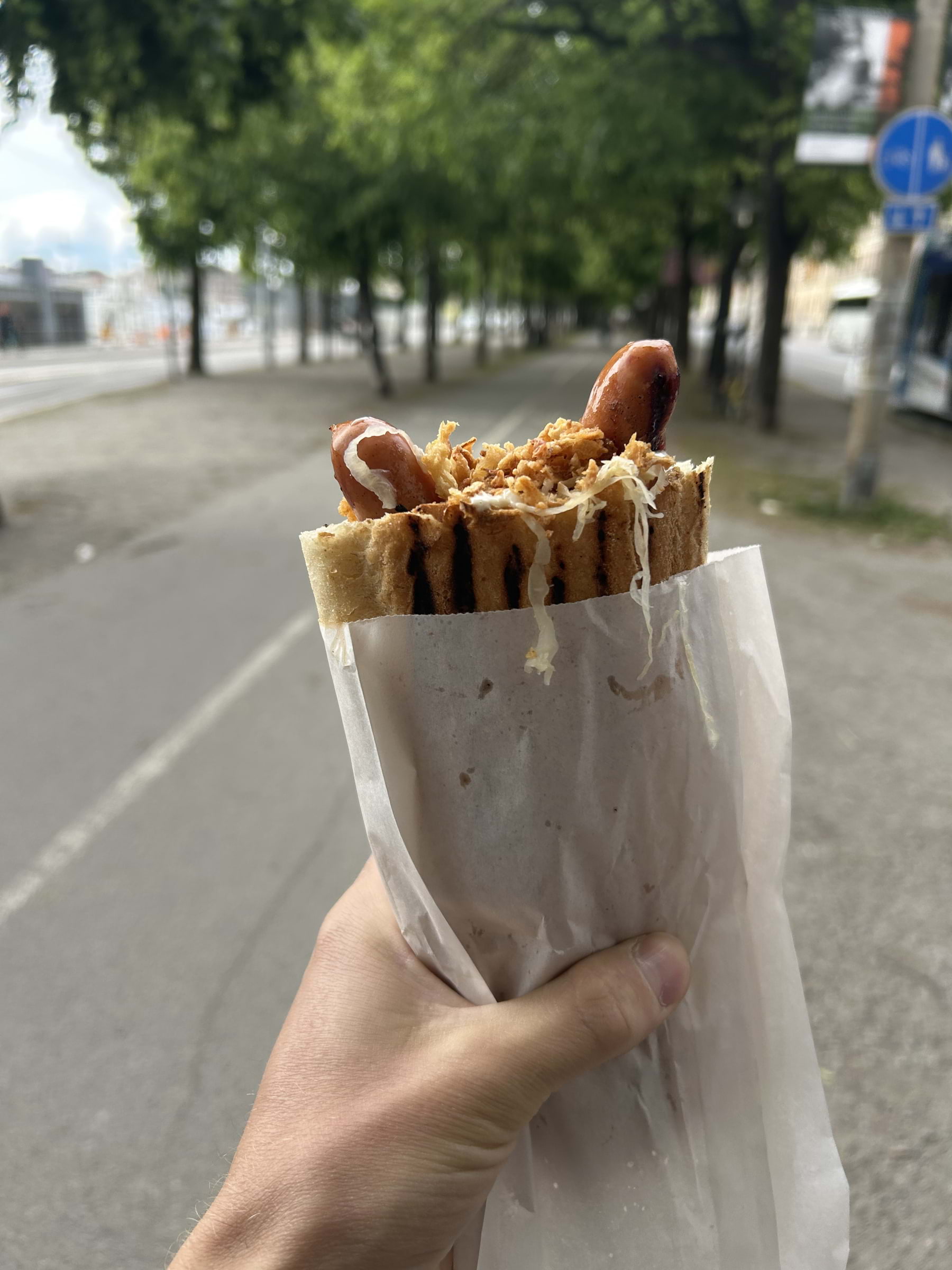 Dubbel Stockholmare – Bild från Gretes Korvbar av Marcus S. (2025-06-11)