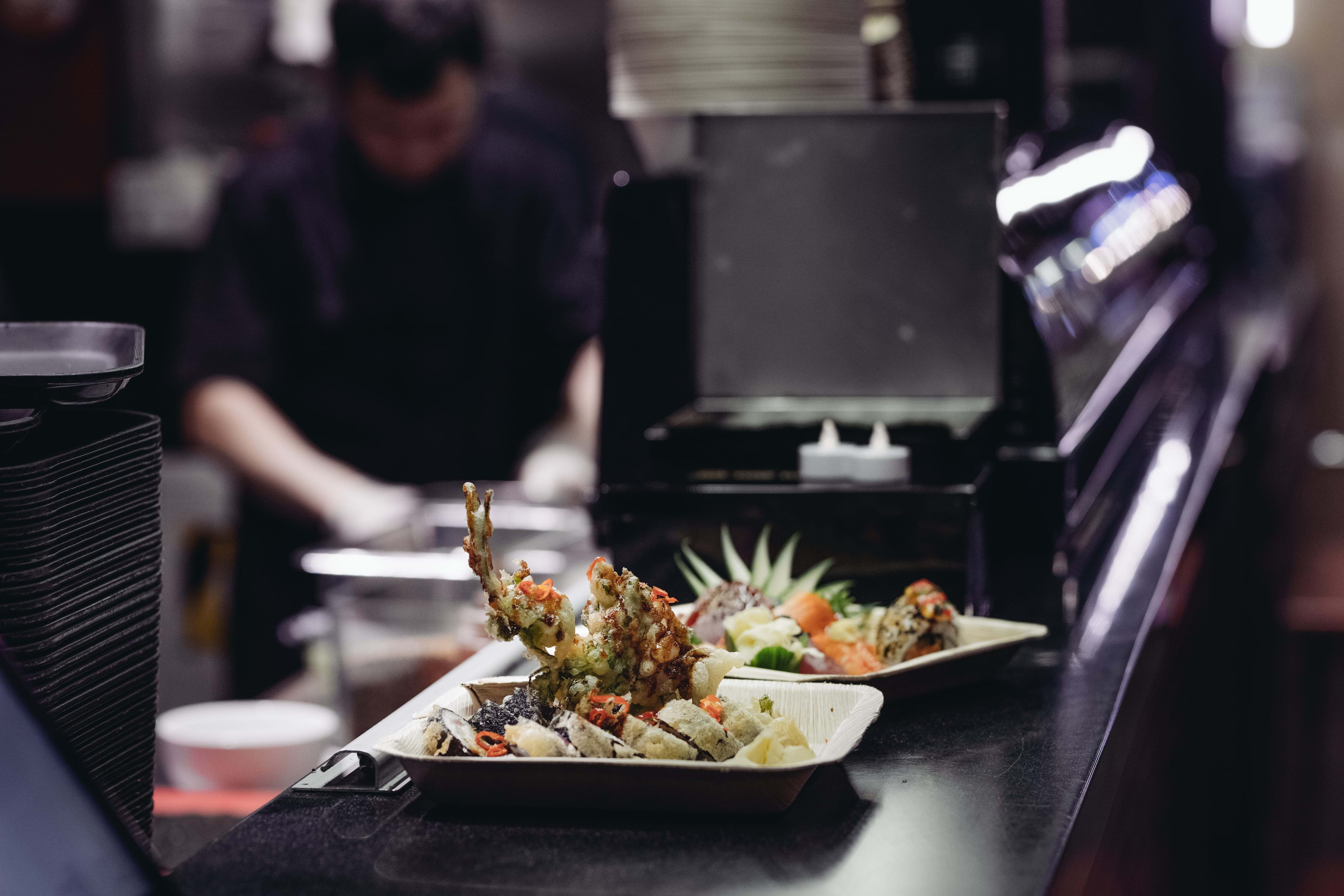K25 restauranghall – Sushi i city och Norrmalm