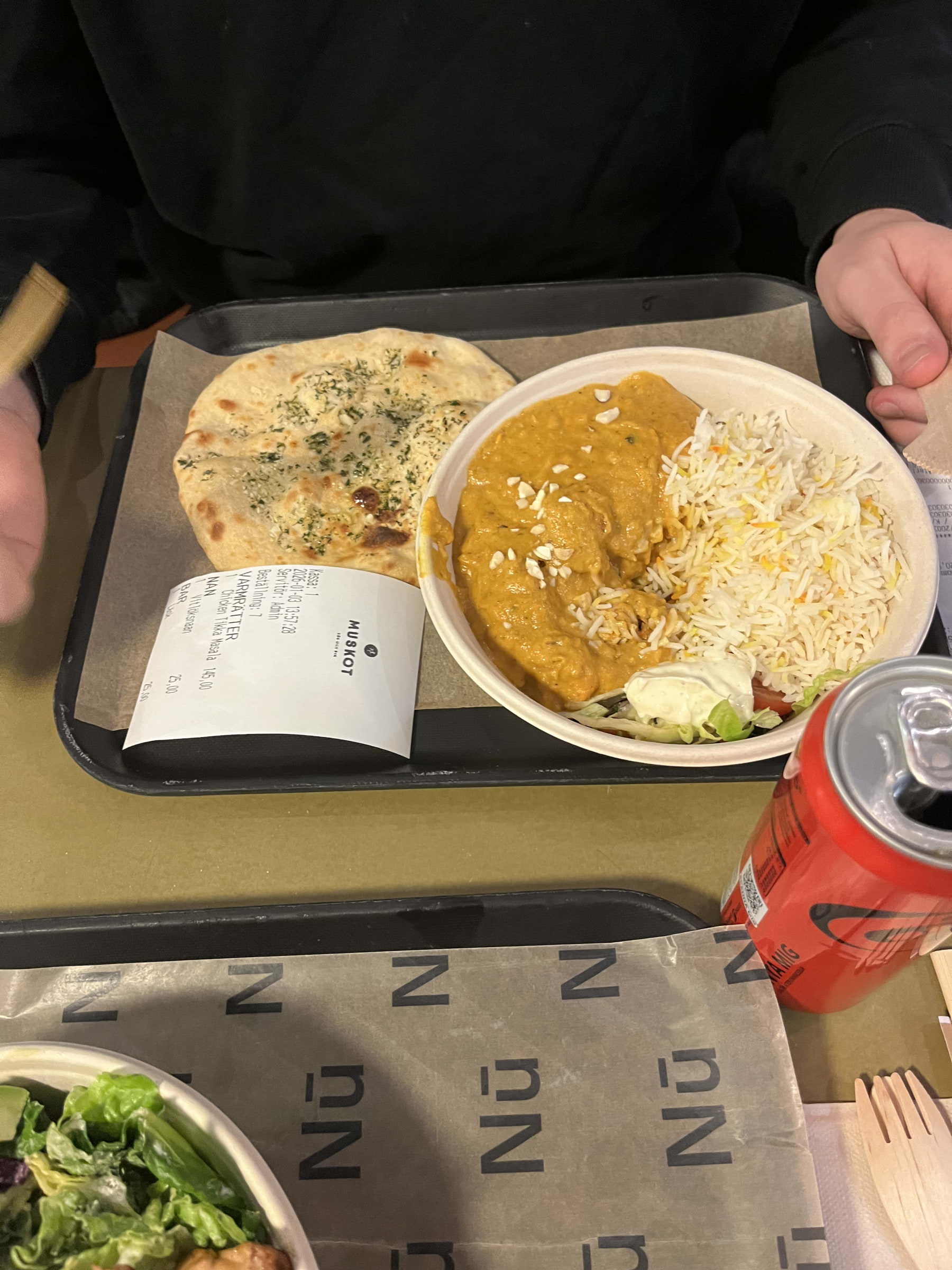 Bild från K25 restauranghall av Moa L. (2026-01-10)