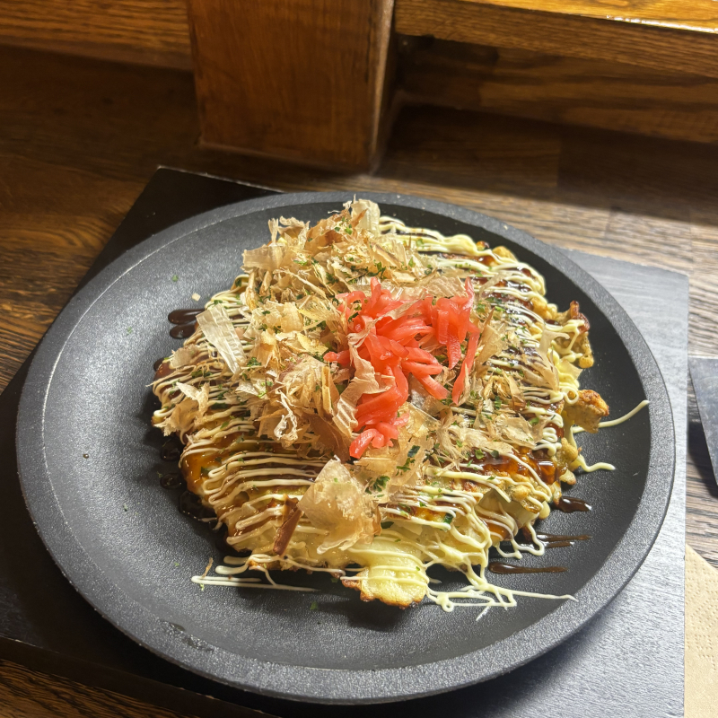 Okonomiyaki &ndash; Billede fra Kotetsu af Lisa&nbsp;M. (29.10.2026)