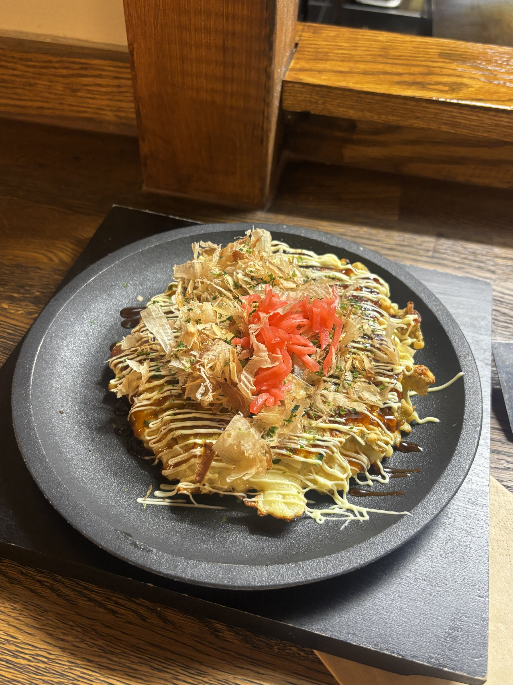 Okonomiyaki – Billede fra Kotetsu af Lisa M. (29.10.2026)