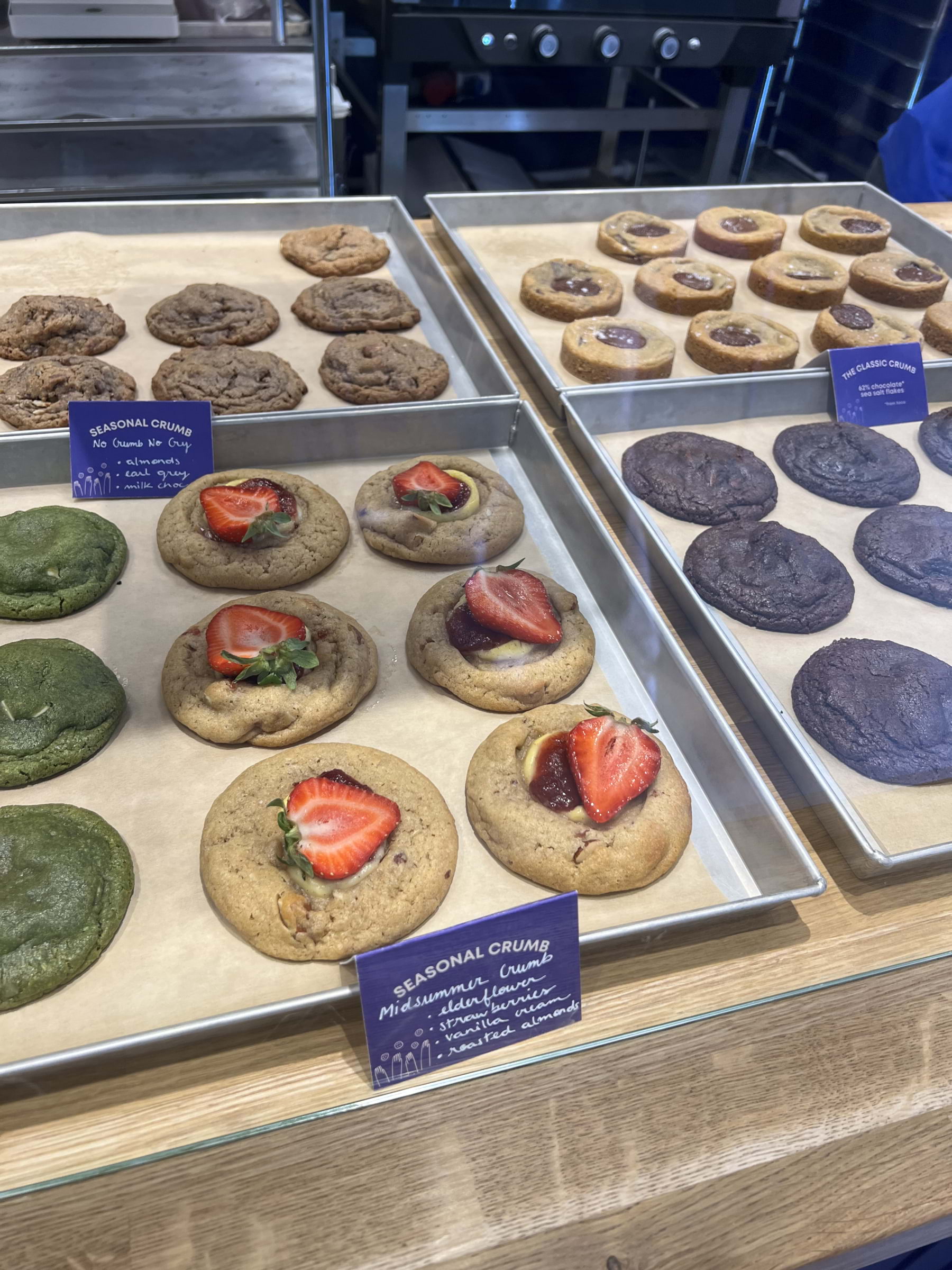 Goooott!! Fint fik också. – Bild från Krümel Cookies & Crumbs Södermalm av Evelina H. (2025-06-10)