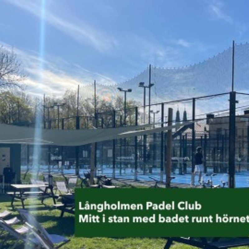Photo from Långholmen Padel Club by Anders H. (01/12/2025)