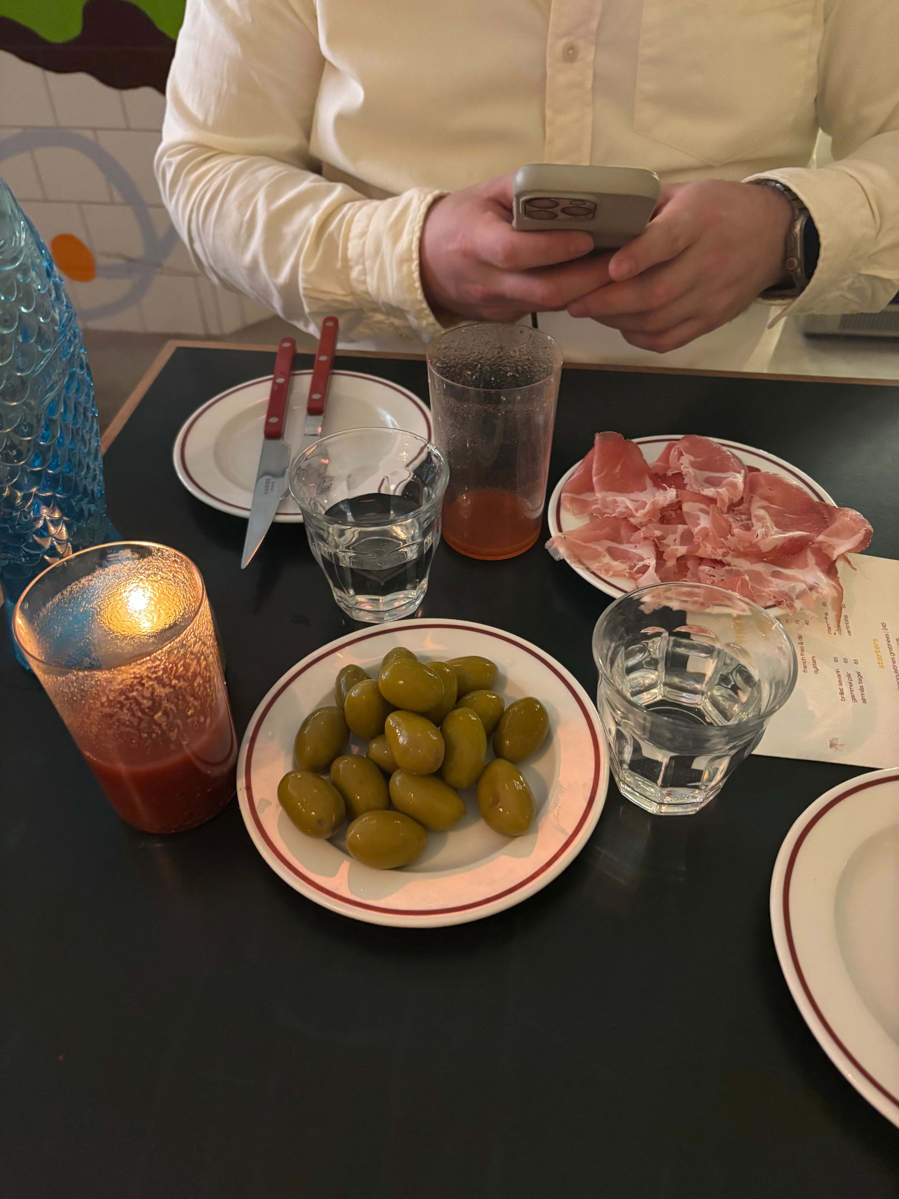 Oliver och coppa – Bild från Levi Bistro av Mimmi B. (2026-03-28)