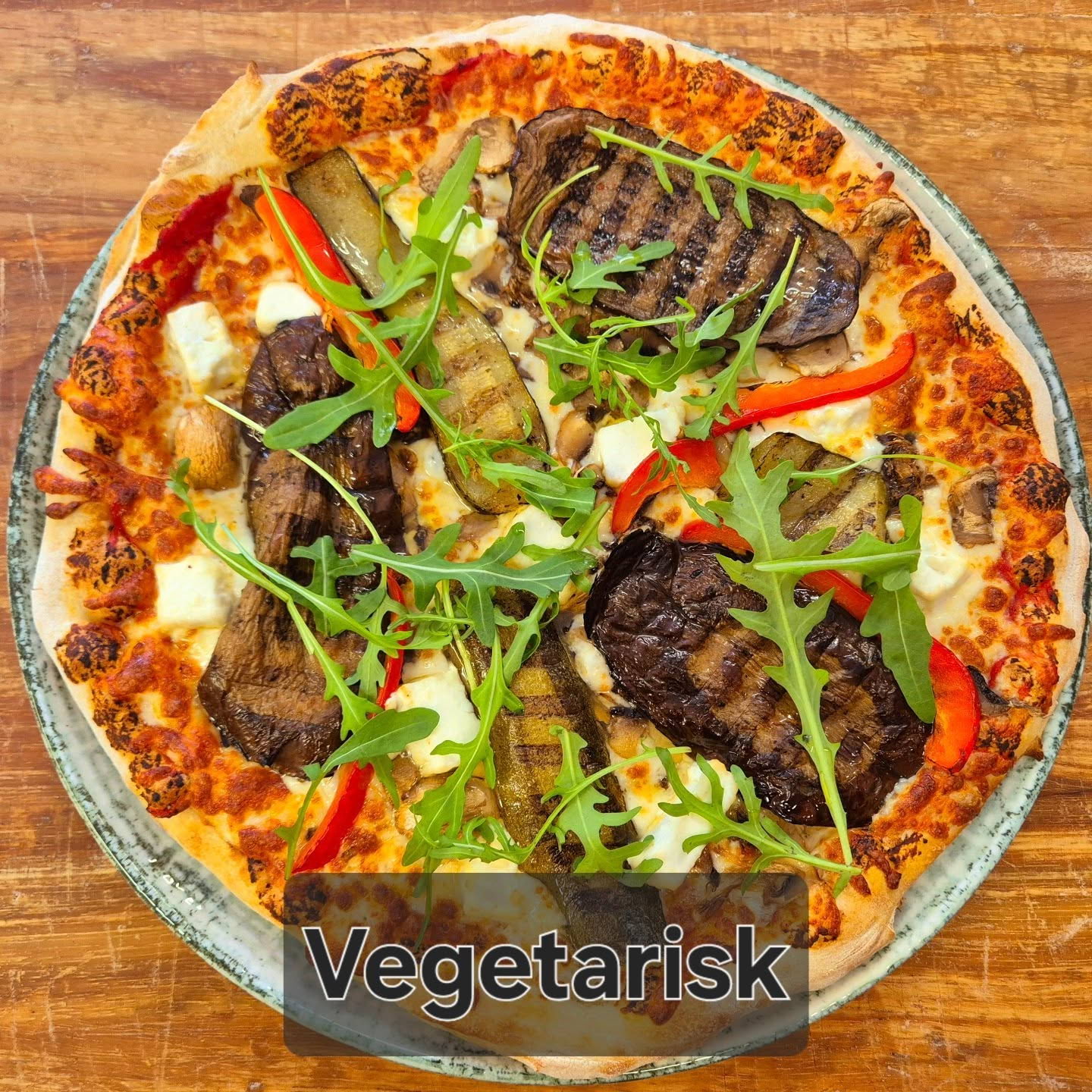 Vegetarisk pizza – Photo from Le Moine Hantverksbageri by Elena S. (13/03/2026)