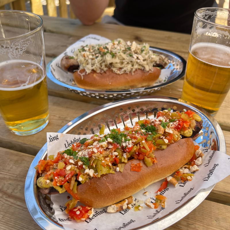 Käsekrainer och bratwurst – Photo from Liebling im Park by Josefine W. (30/07/2024)