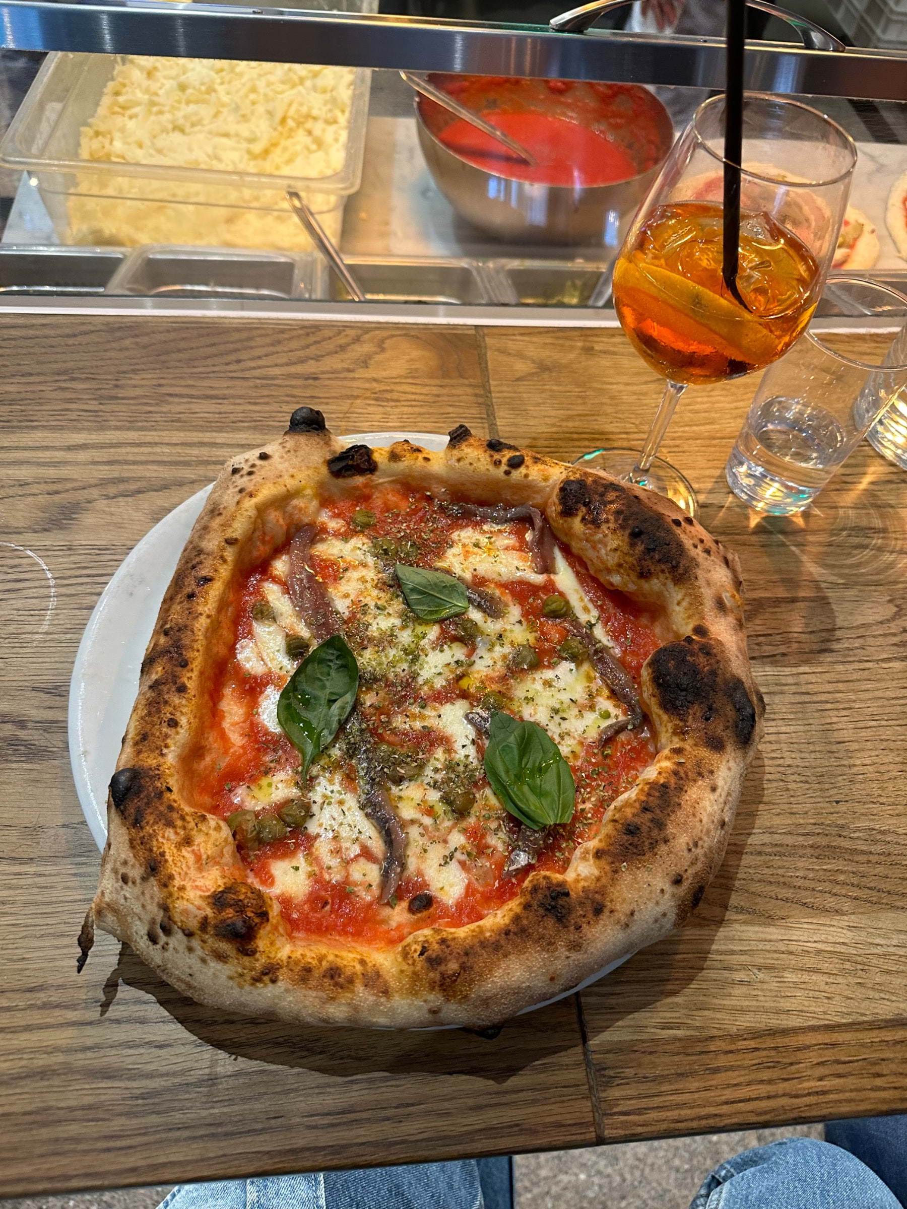Pizza Napoli – Bild från Magari Pizza Vasastan av Fredrik J. (2023-07-06)