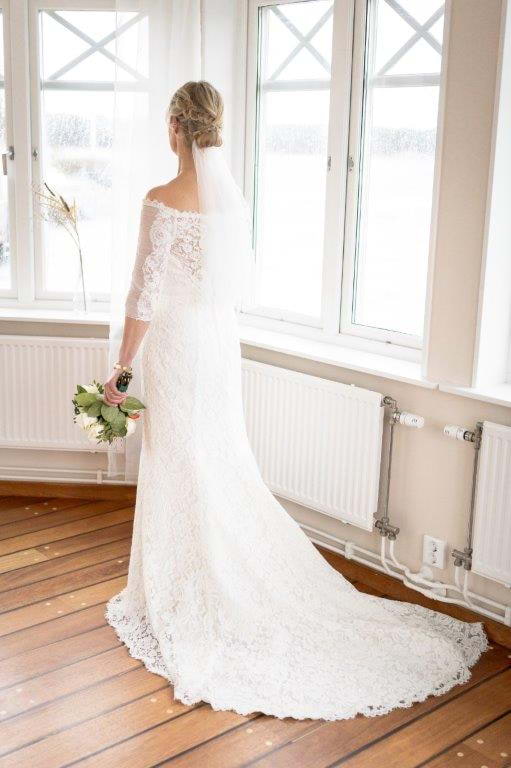 Stort tack för ditt tålamod och all hjälp med min klänning! – Bild från Mercier Stockholm Bridal av Liselotte M. (2024-12-08)